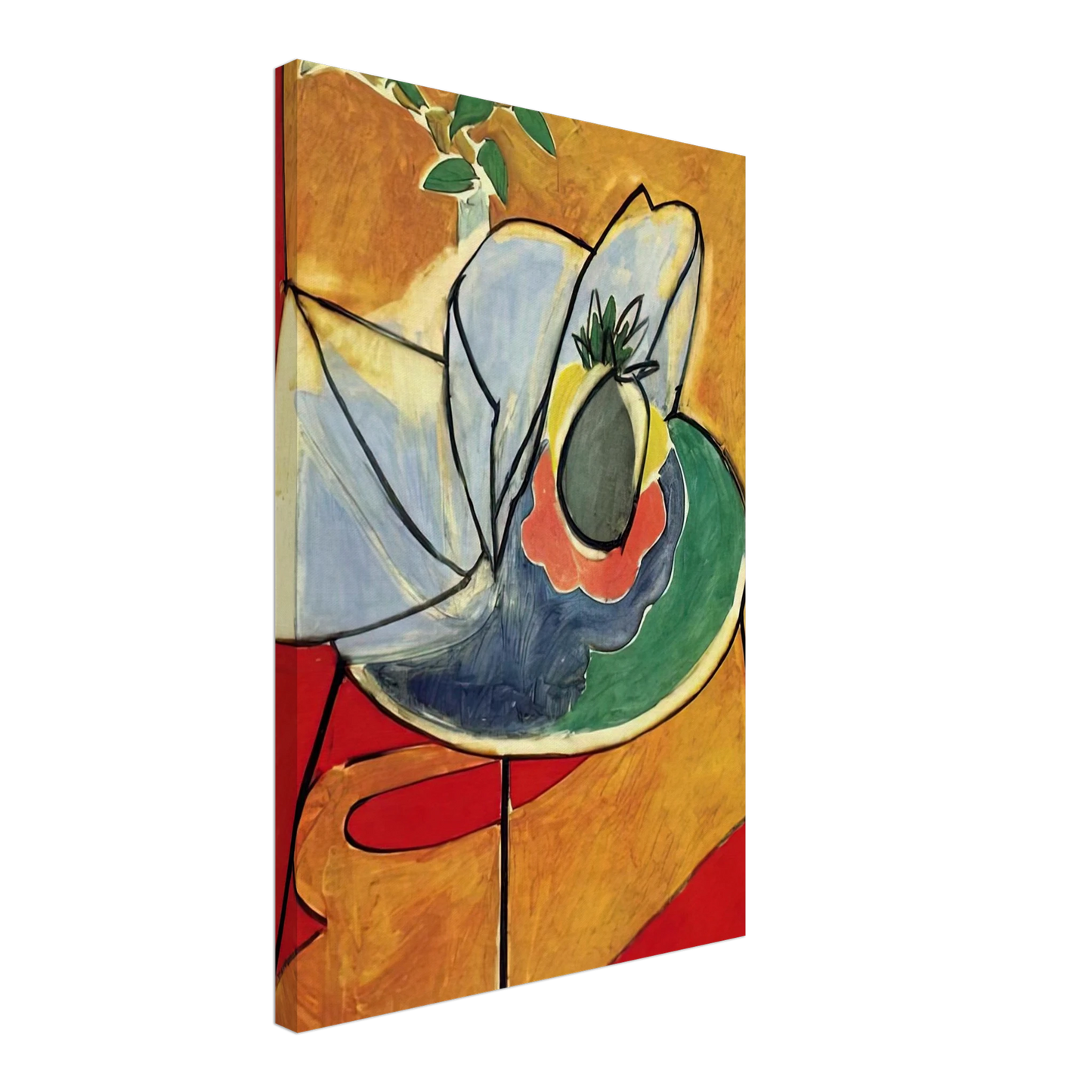 Henri Matisse - THE PINAPPLE 1948 Canvas - 40x60 cm / 16x24 inches-canvas