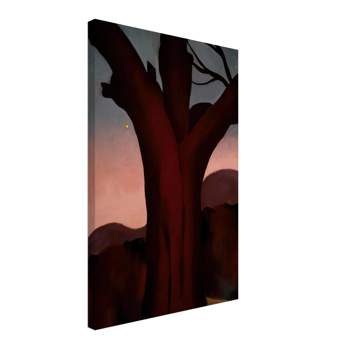 Georgia O'Keeffe - Autumn Trees - Chestnut Tree Canvas - 40x60 cm / 16x24 inches-canvas