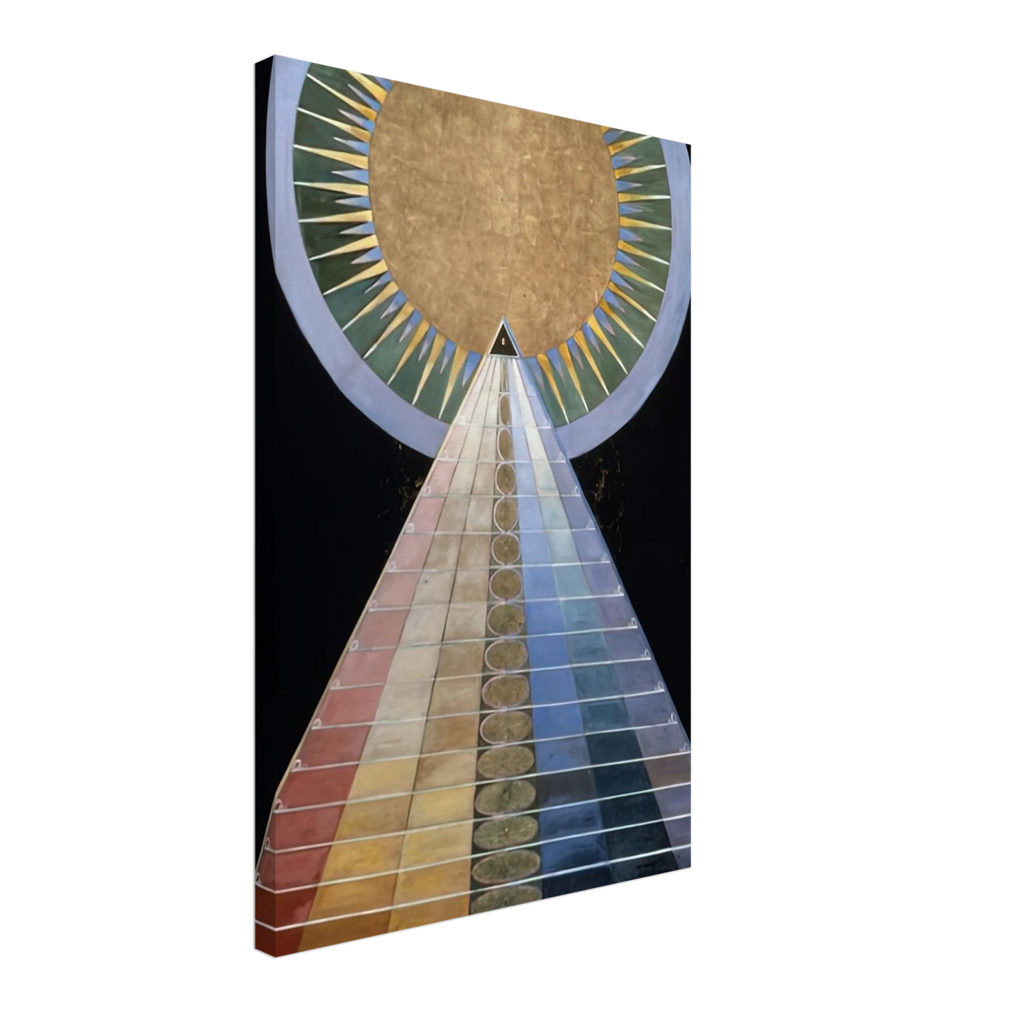 Hilma af Klint - ALTAR PAINTING 1915 Canvas - 40x60 cm / 16x24 inches-canvas