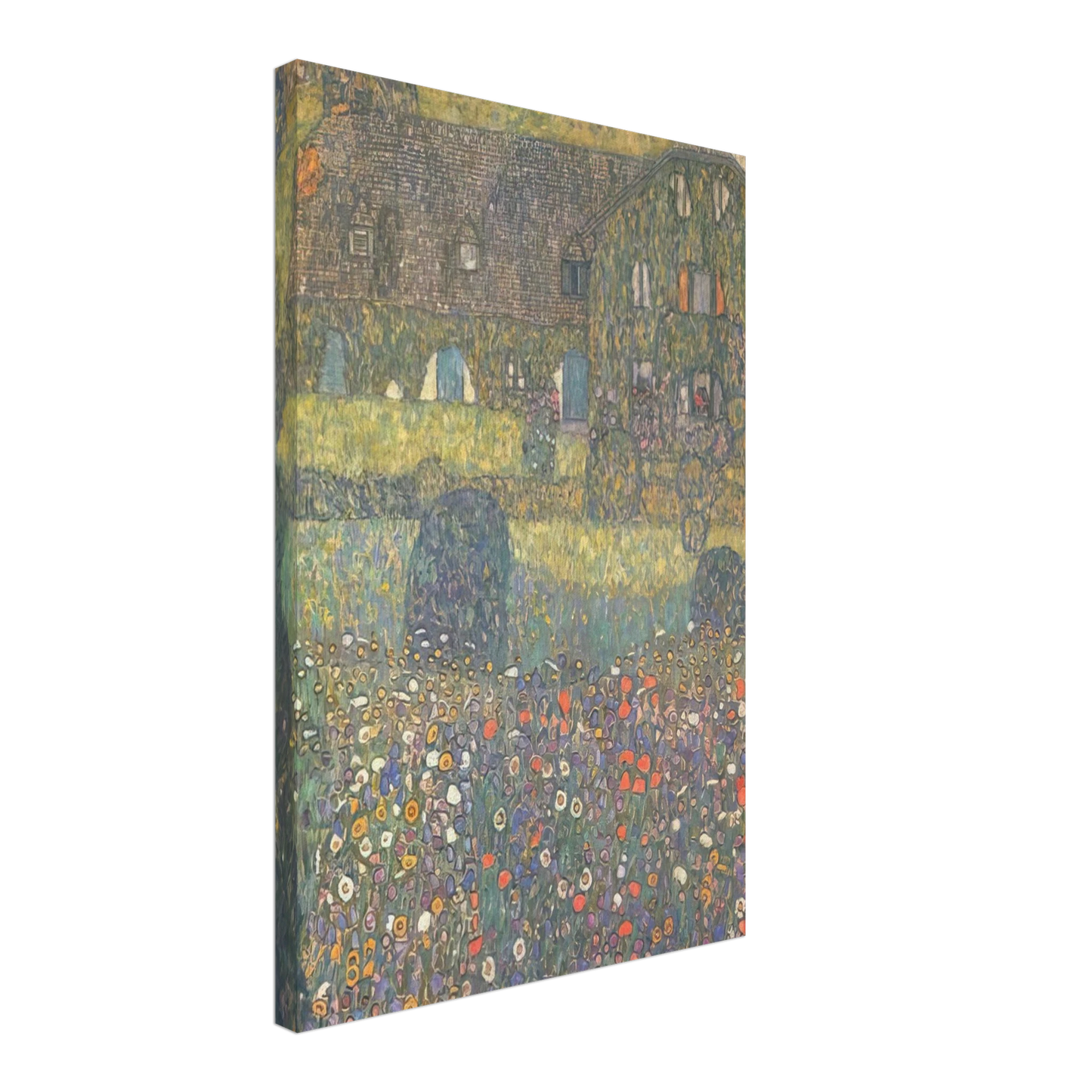 Gustav Klimt - COUNTRY HOUSE BY THE ATTERSEE Canvas - 70x100 cm / 28x40 inches-canvas