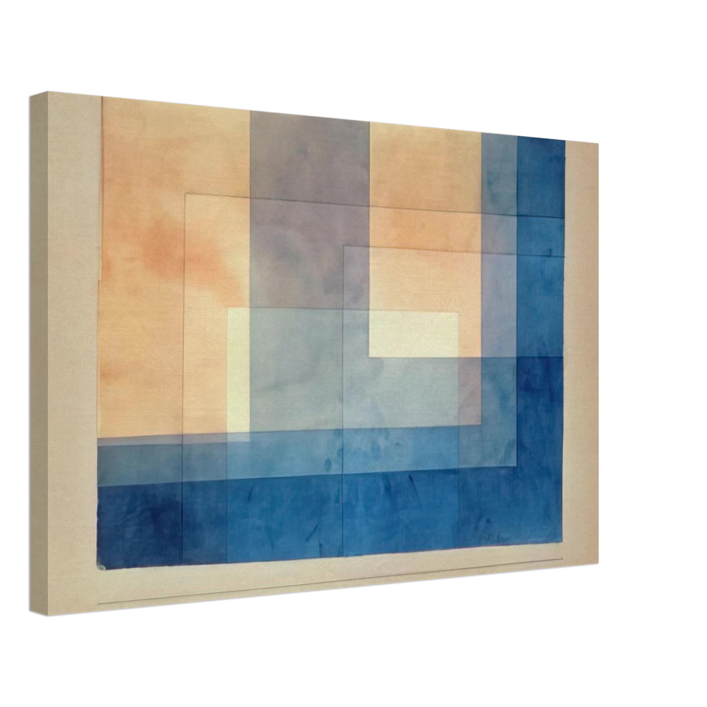 Paul Klee - HOUSE ON THE WATER 1930 Canvas - 40x60 cm / 16x24 inches-canvas