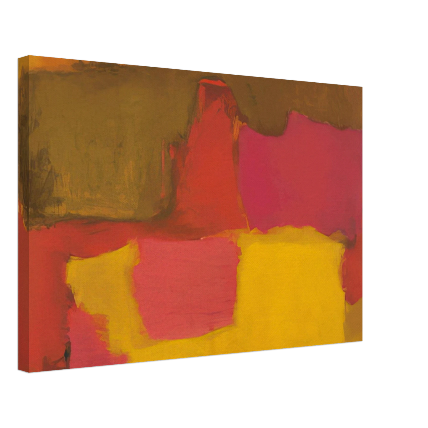 Esteban Vicente - AWAY 1964 Canvas - 40x60 cm / 16x24 inches-canvas