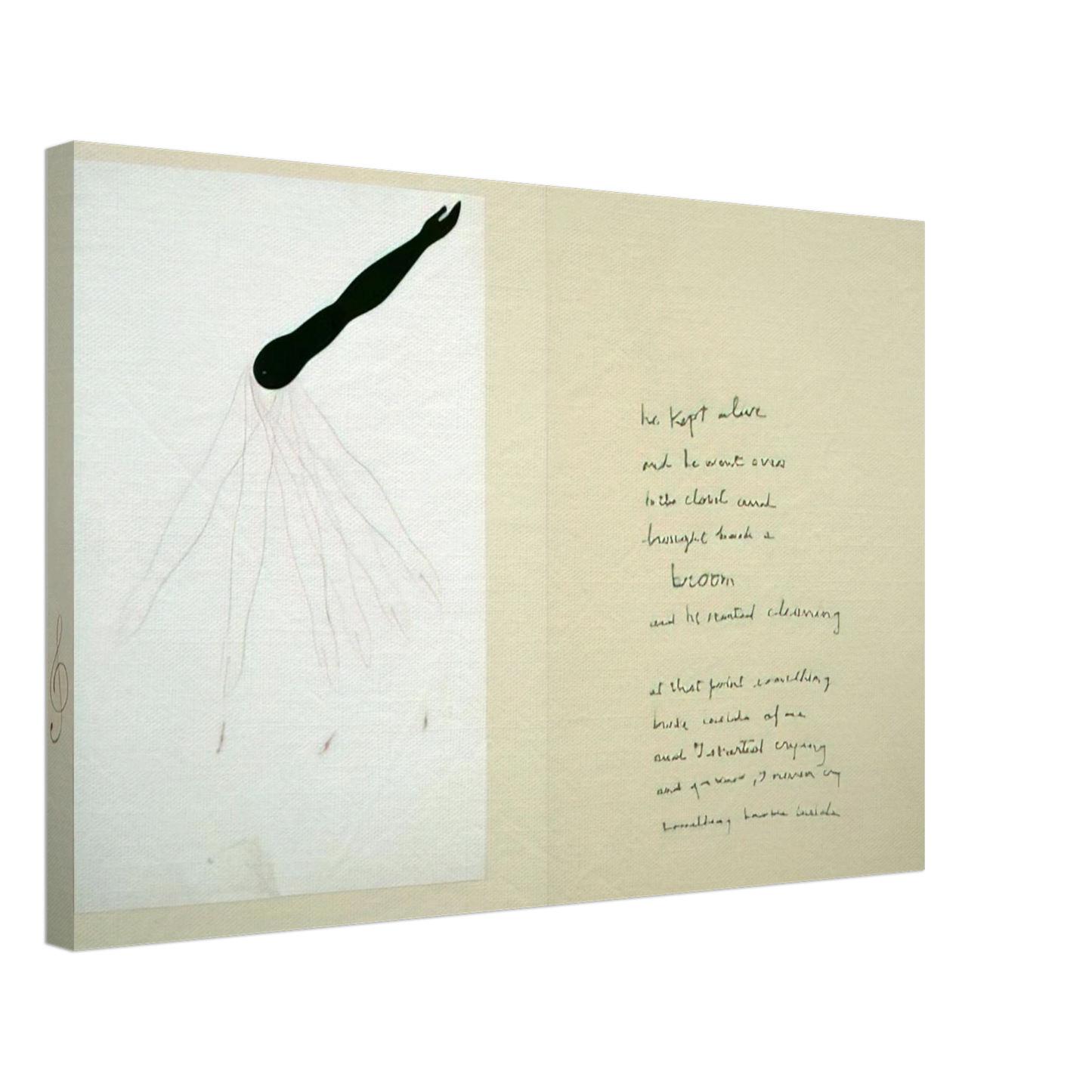 Louise Bourgeois - SUBLIMATION 2002 Canvas - 40x60 cm / 16x24 inches-canvas