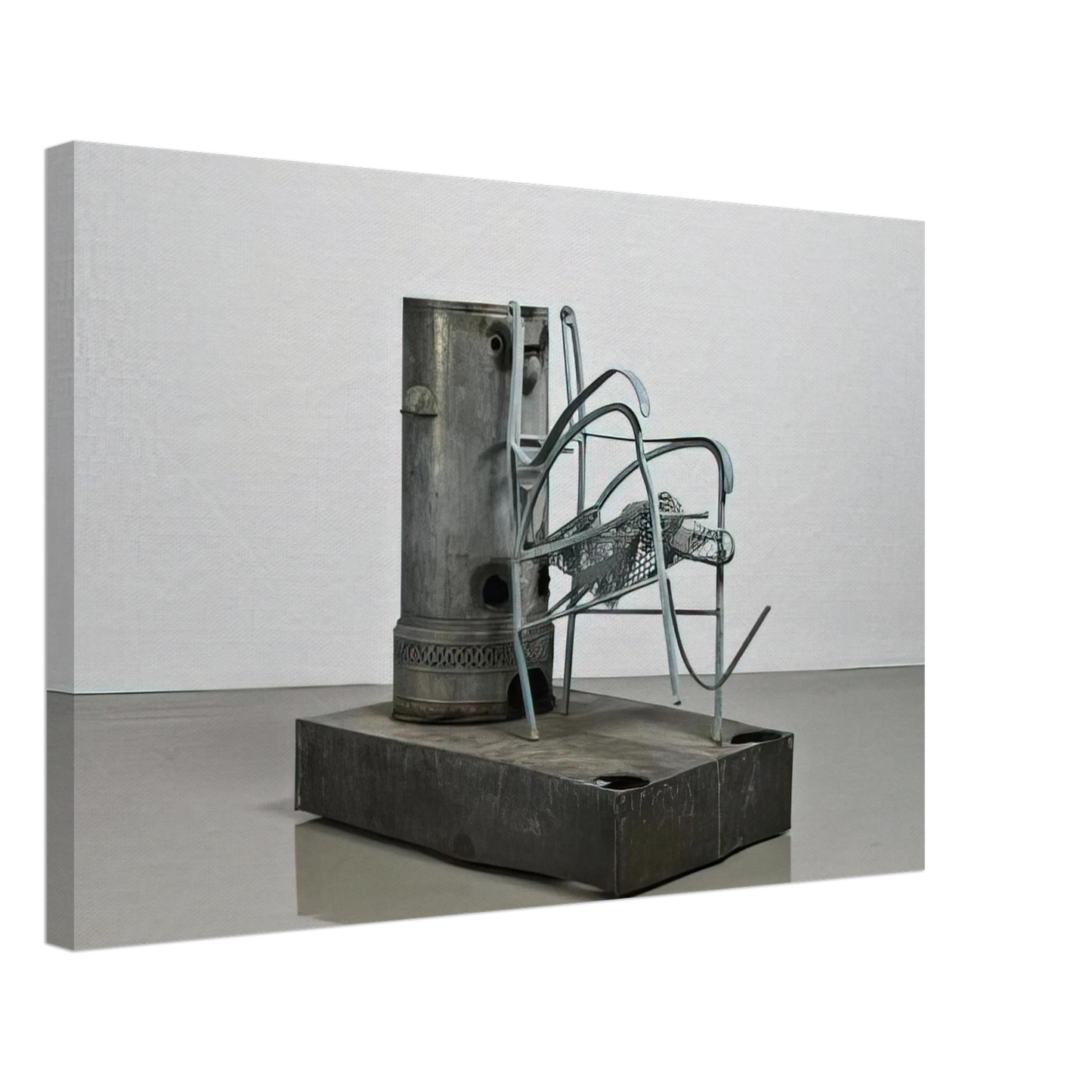 Robert Rauschenberg - NILE THRONE GLUT 1992 Canvas - 40x60 cm / 16x24 inches-canvas