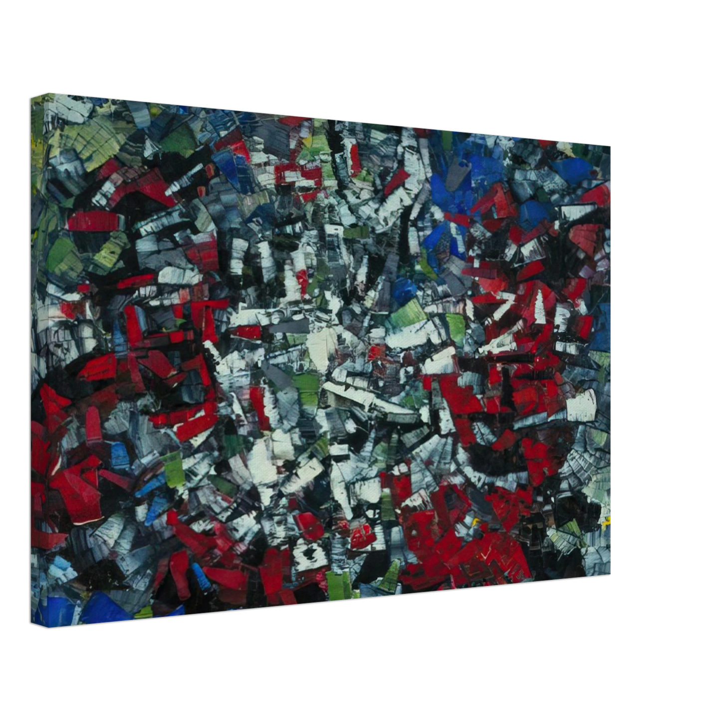 Jean-Paul Riopelle - The Wheel II Canvas - 40x60 cm / 16x24 inches-canvas