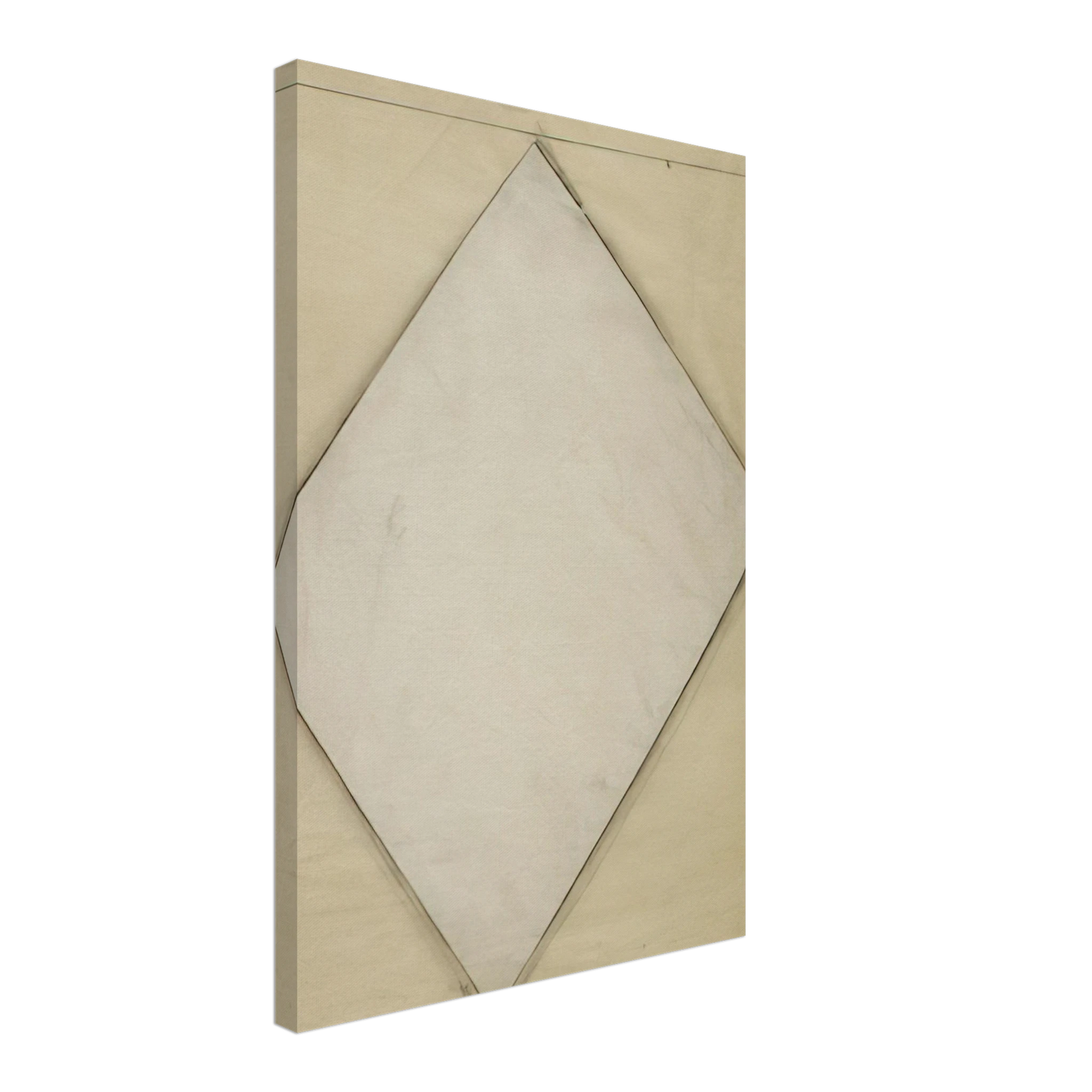 Ellsworth Kelly - Study for White Sculpture Canvas - 70x100 cm / 28x40 inches-canvas