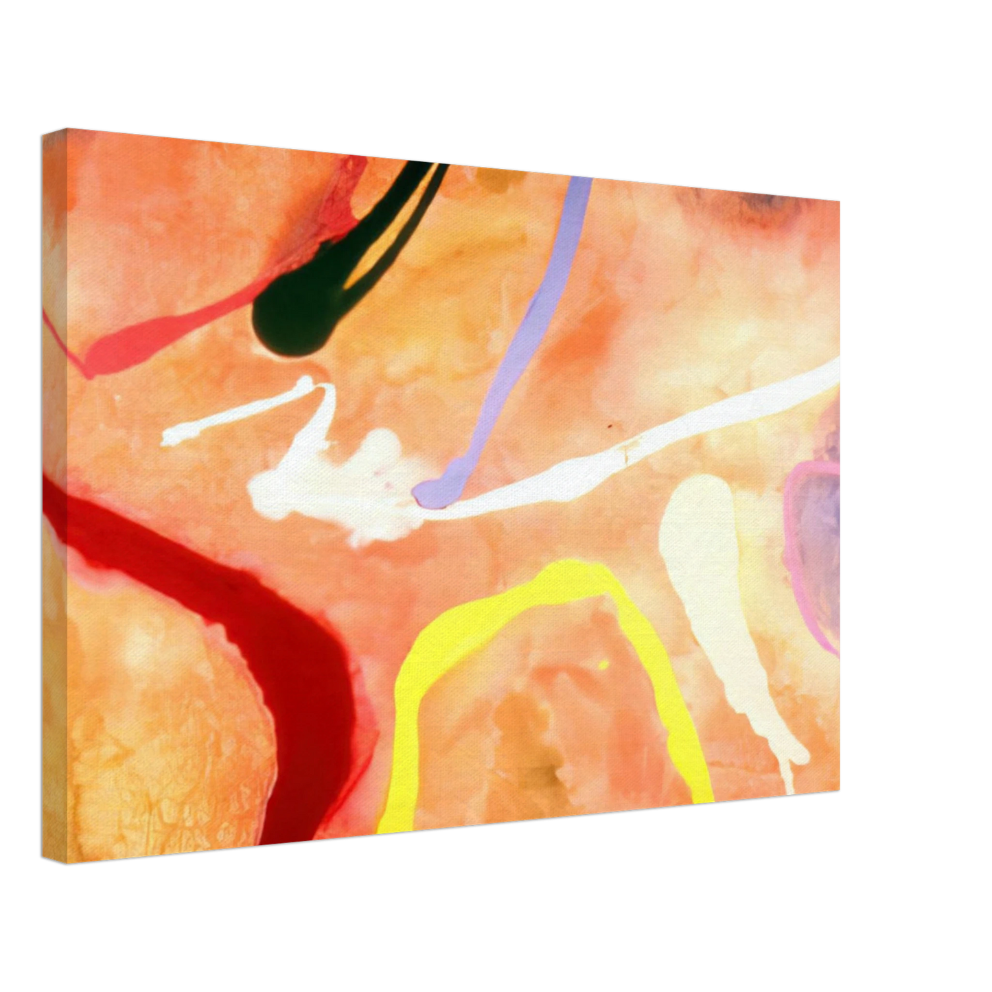 Ronnie Landfield - Sarah Rose - 1969 Canvas - 70x100 cm / 28x40 inches-canvas