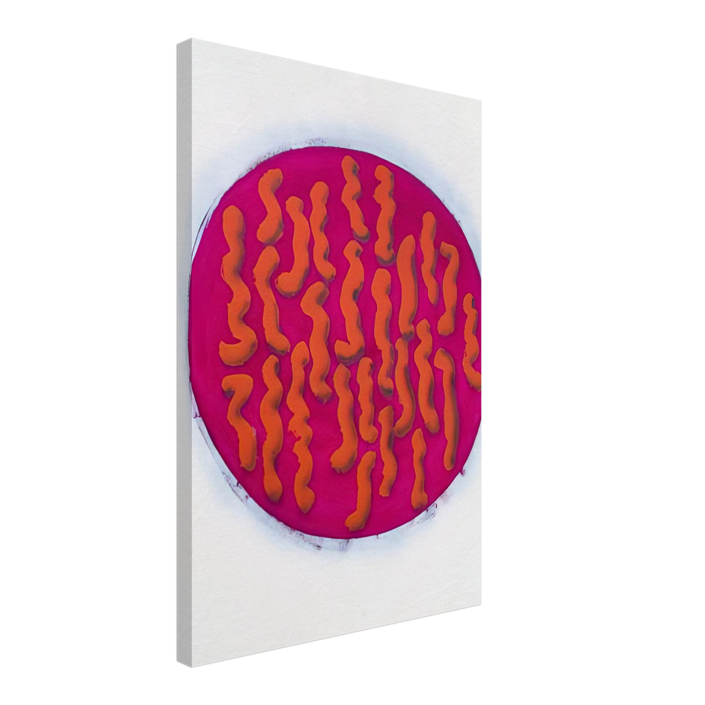 John Altoon - Untitled Sunset Series 32 - 1965 Canvas - 70x100 cm / 28x40 inches-canvas