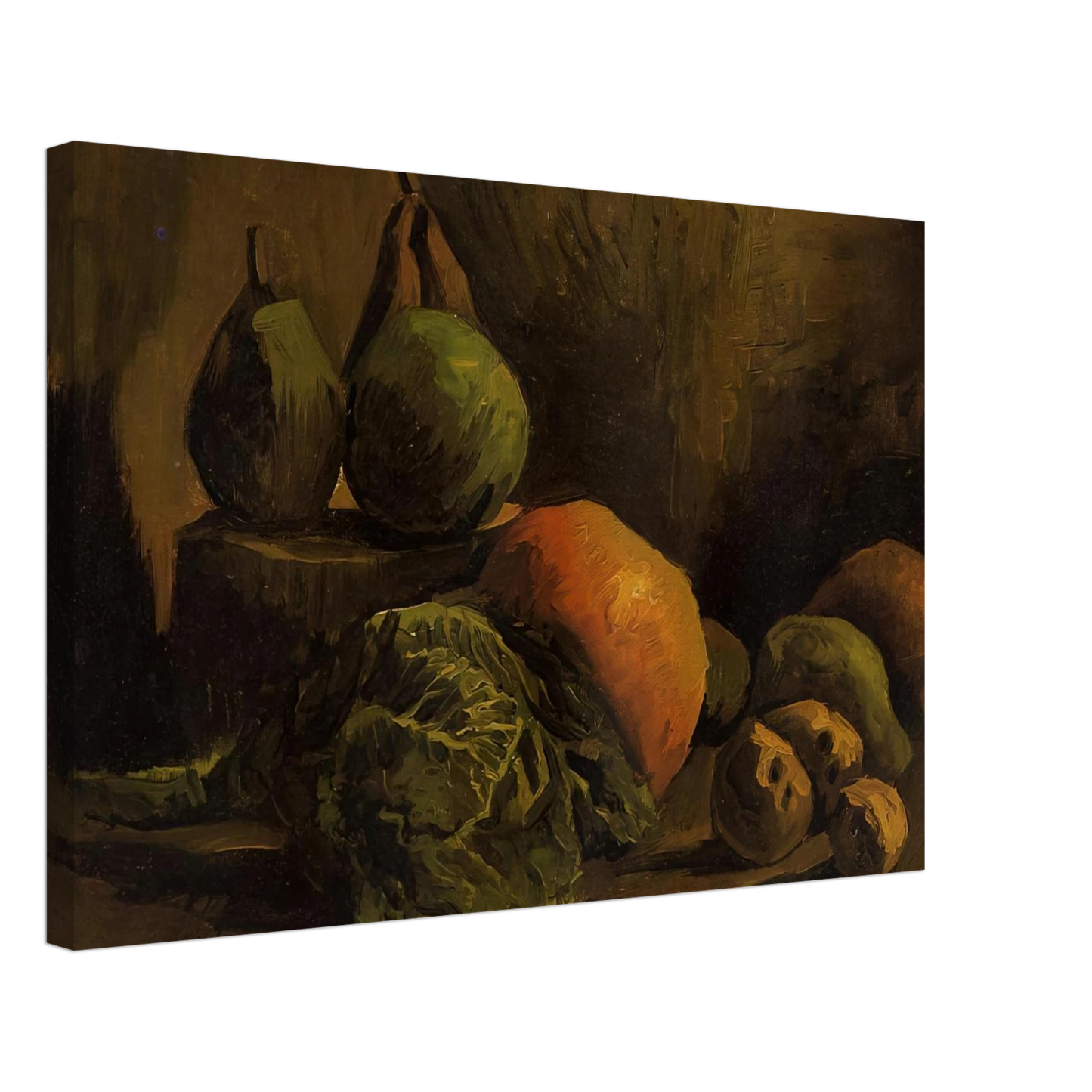 Vincent van Gogh - Still Life with Vegetables and Fruit Canvas - 70x100 cm / 28x40 inches-canvas