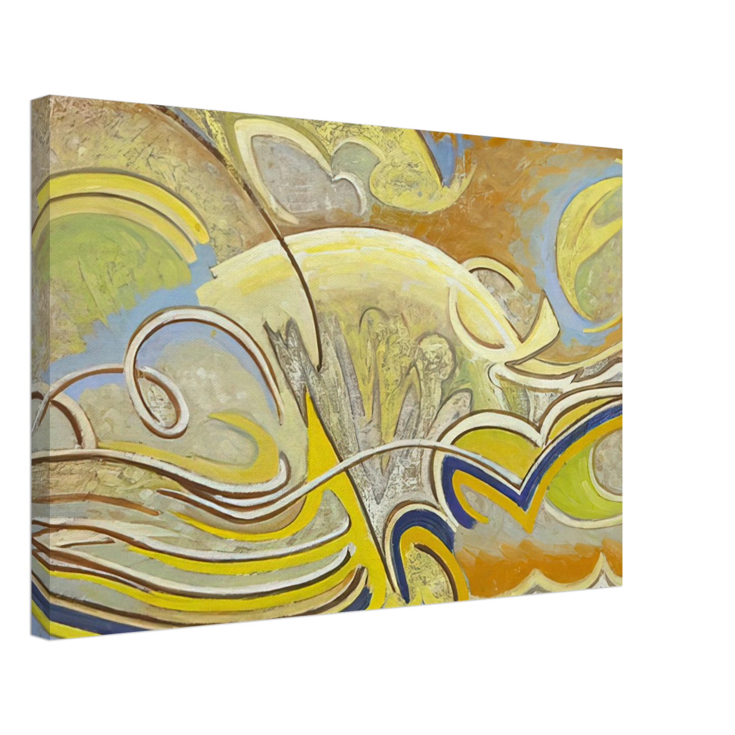 Lawren Harris - Abstraction 30 - 1955 Canvas - 70x100 cm / 28x40 inches-canvas