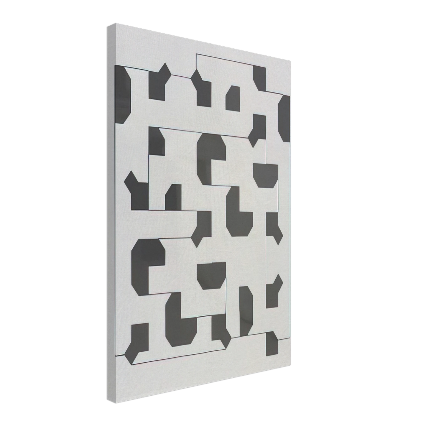 Bruno Munari - Curva di Peano - 1975 Canvas - 70x100 cm / 28x40 inches-canvas