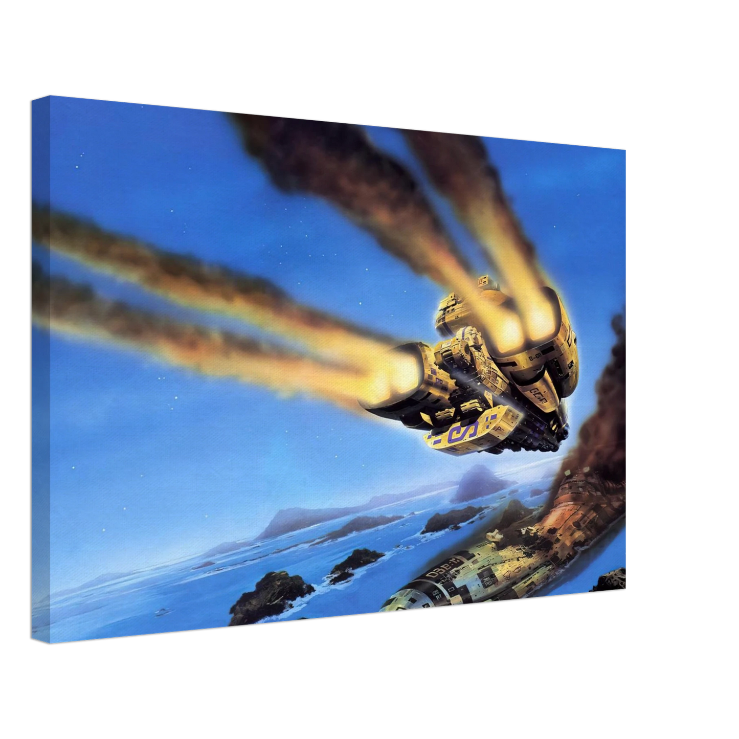 Chris Foss - Chris Foss Canvas - 70x100 cm / 28x40 inches-canvas
