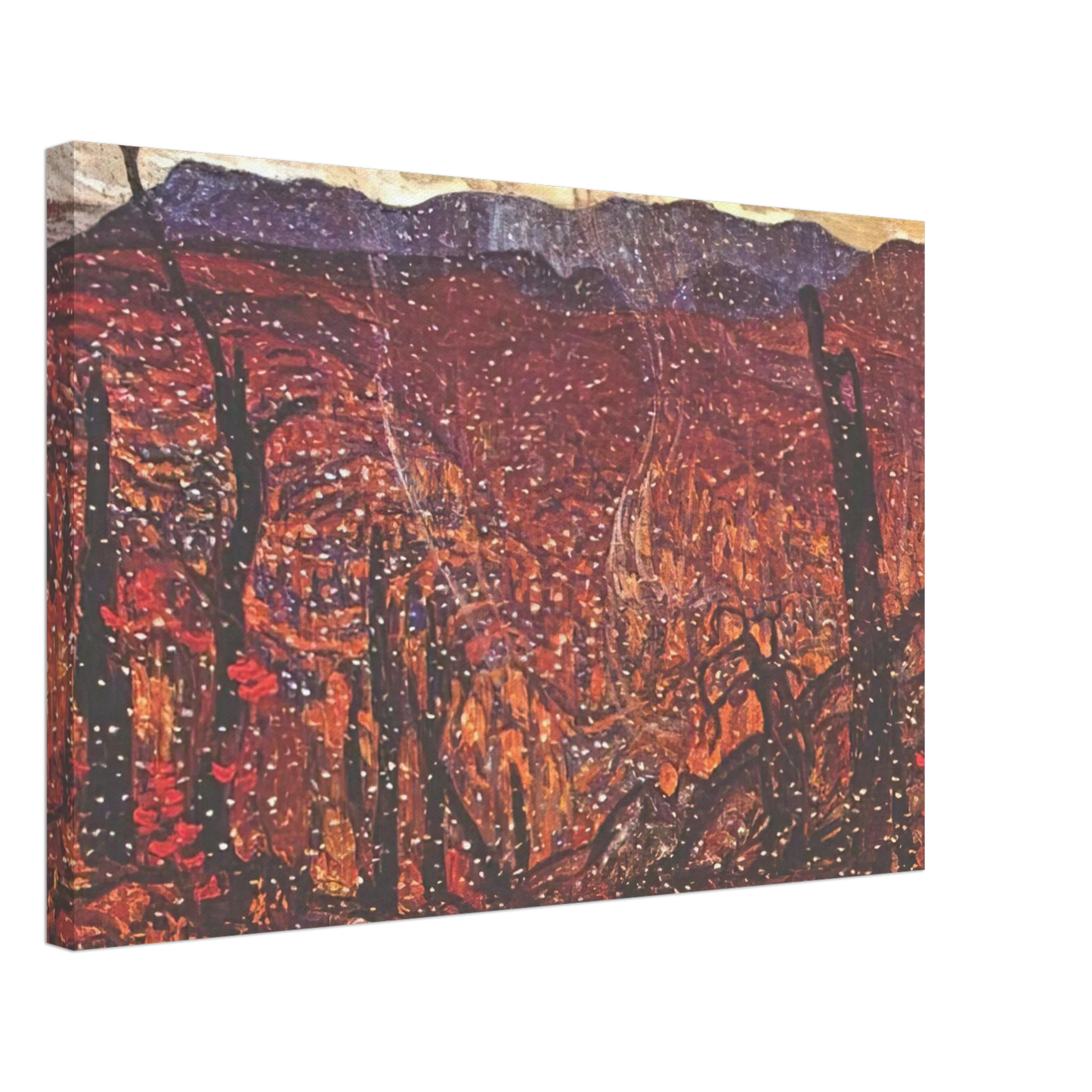 A.Y. Jackson - First Snow, Algoma Country - 1920 Canvas - 40x60 cm / 16x24 inches-canvas