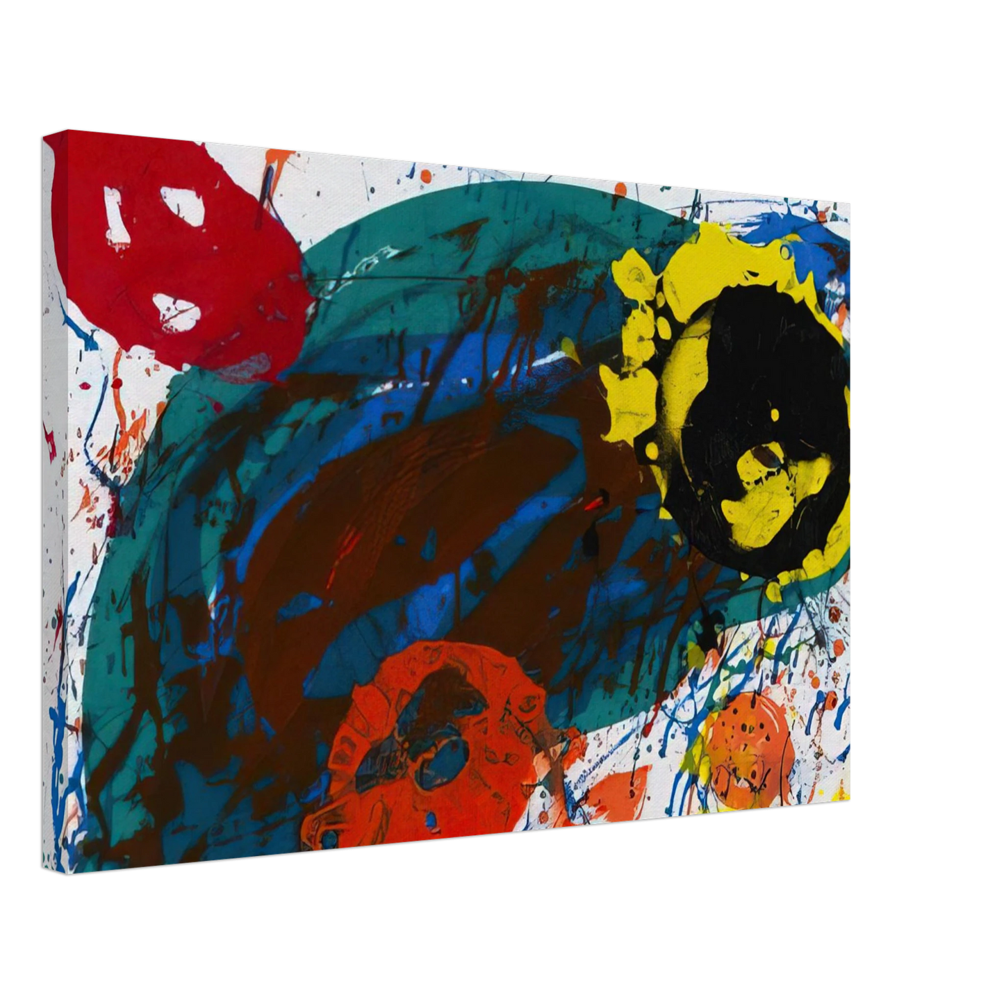 Sam Francis - For Thirteen SFS-335 Canvas - 40x60 cm / 16x24 inches-canvas