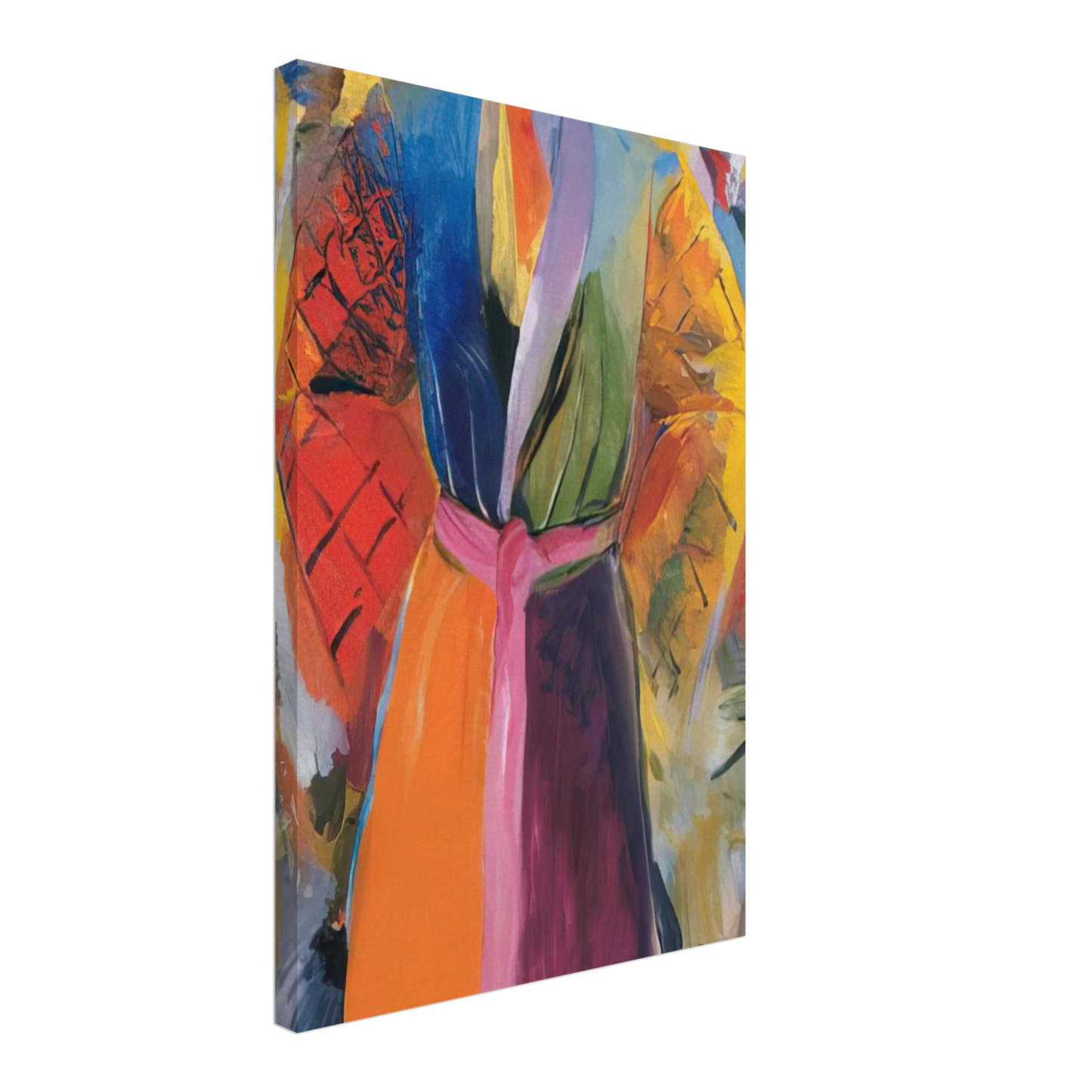 Jim Dine - THE ROBE FOLLOWING HER 4 1985 Canvas - 70x100 cm / 28x40 inches-canvas