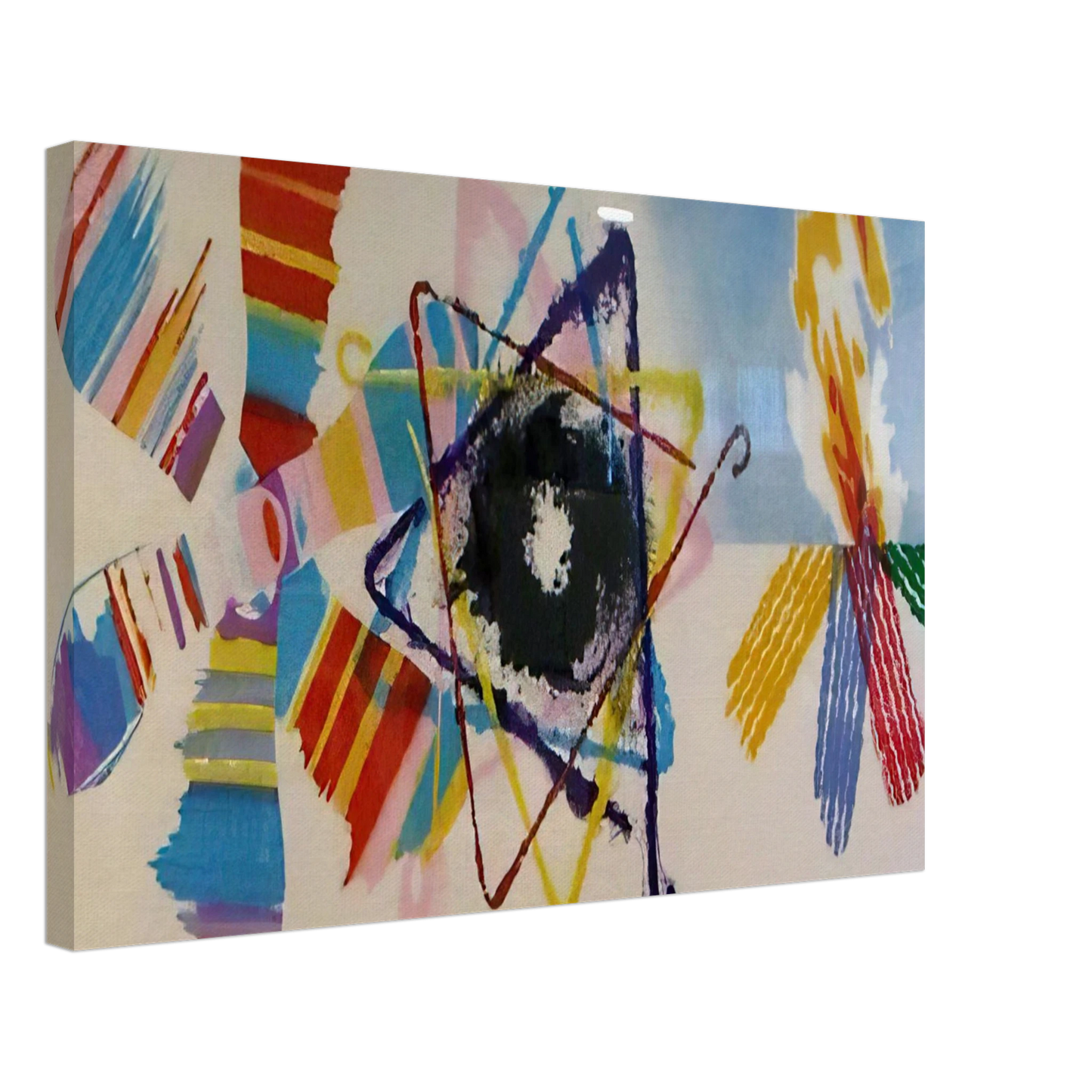 James Rosenquist - Fast Feast Canvas - 70x100 cm / 28x40 inches-canvas