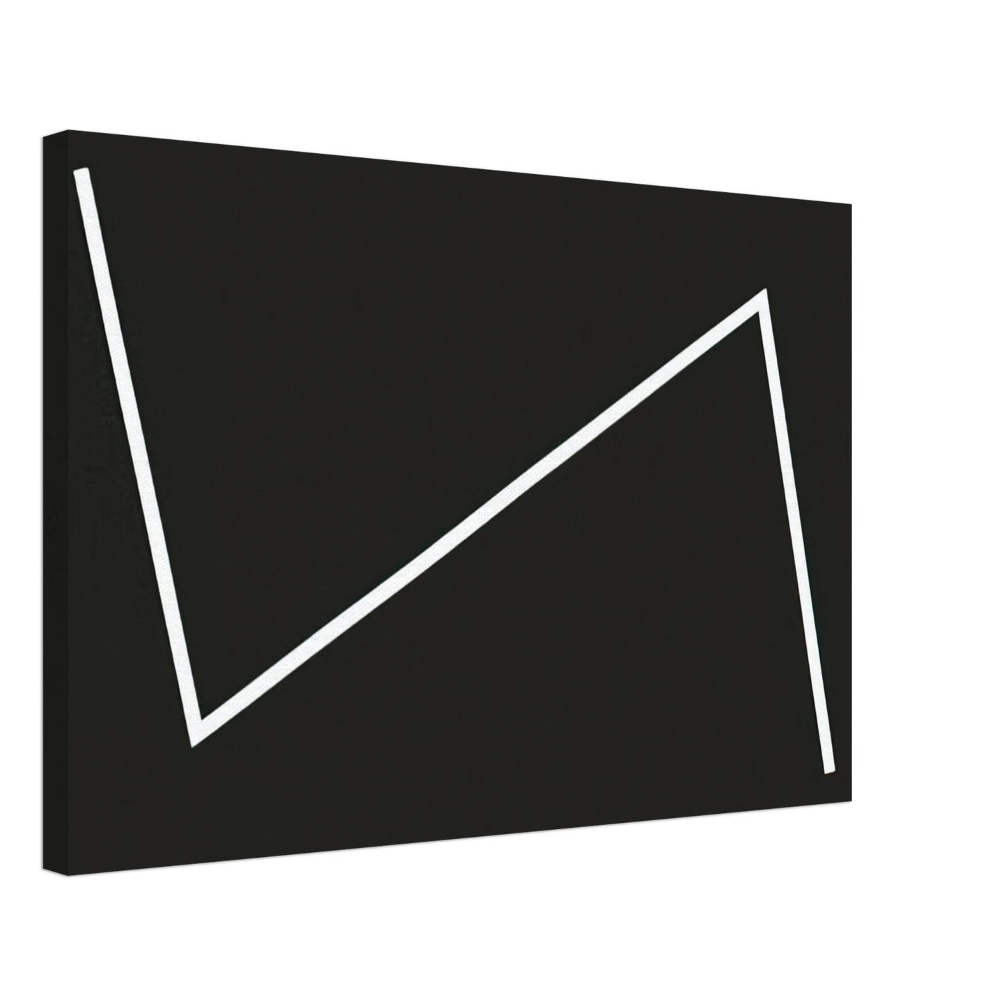 Carmen Herrera - Yesterday - 1987 Canvas - 70x100 cm / 28x40 inches-canvas