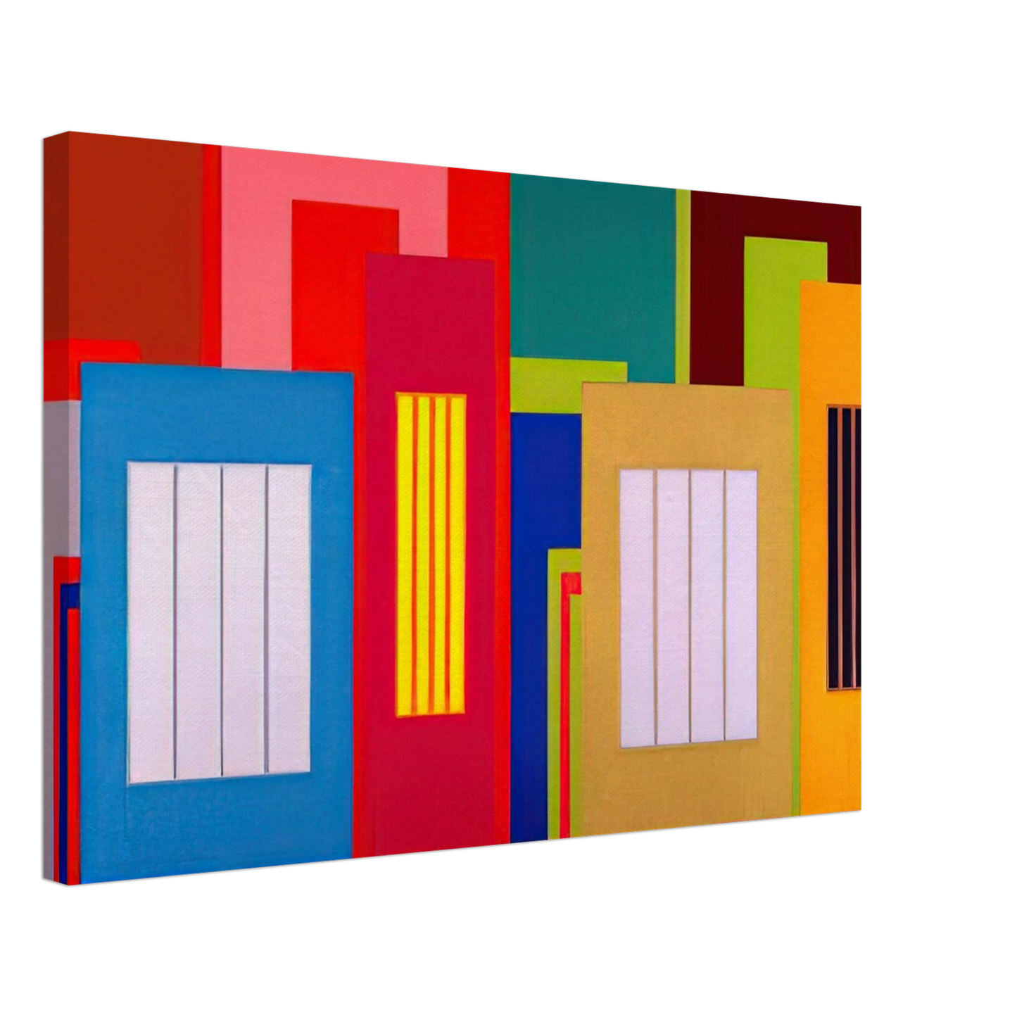 Peter Halley - Super Size - 2000 Canvas - 70x100 cm / 28x40 inches-canvas