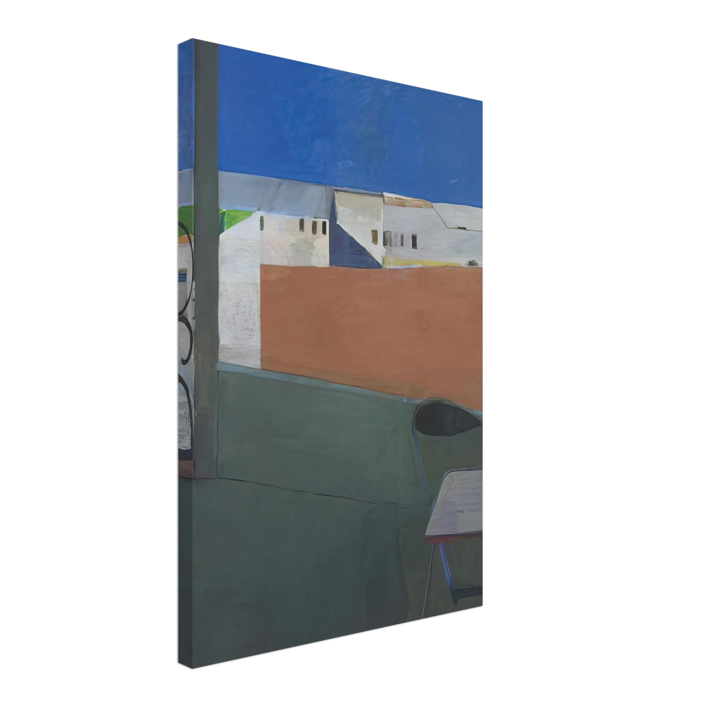 Richard Diebenkorn - Window Canvas - 70x100 cm / 28x40 inches-canvas