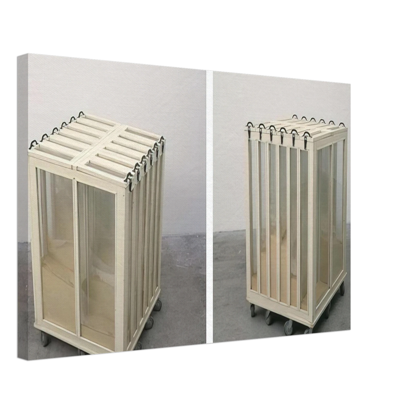 Dieter Roth - Knoblauchtruhe - 1971 Canvas - 70x100 cm / 28x40 inches-canvas