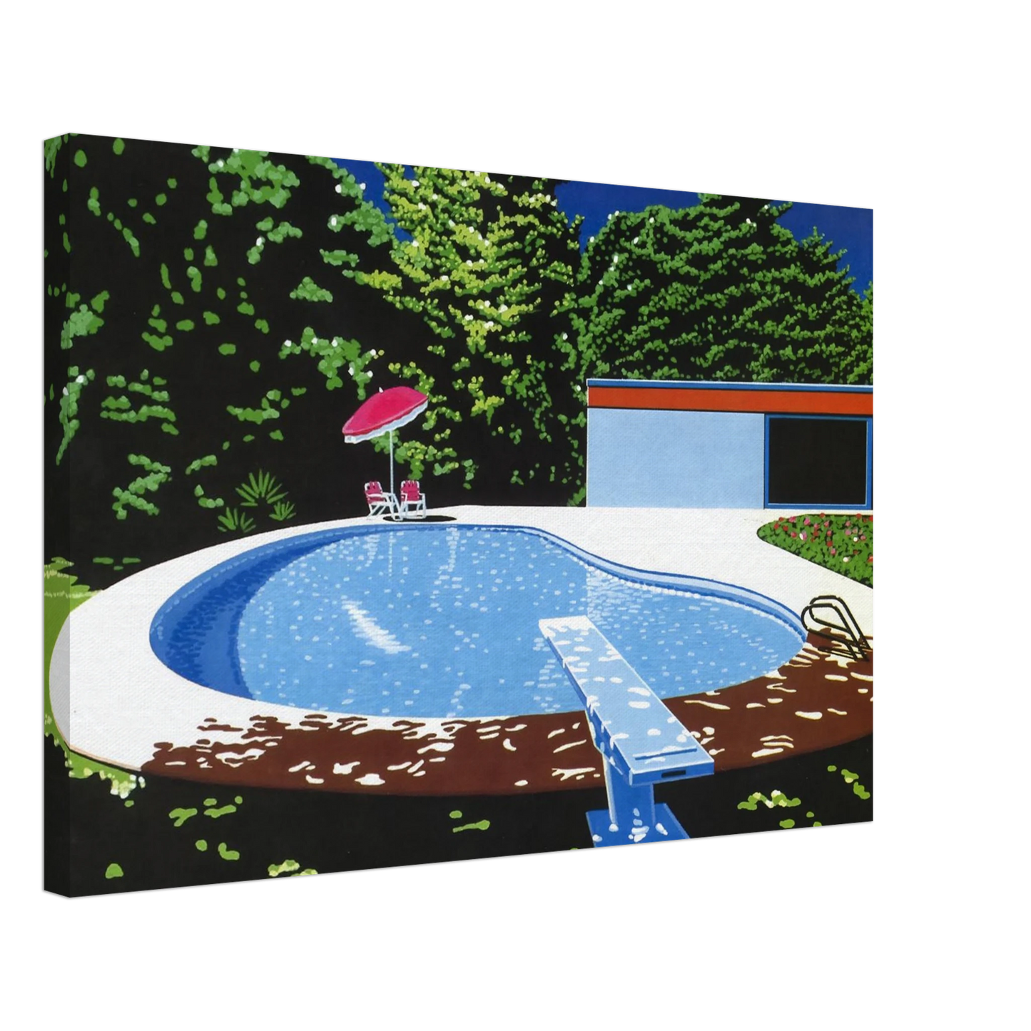 Hiroshi Nagai - NIAGARA 07SH 944 Canvas - 70x100 cm / 28x40 inches-canvas