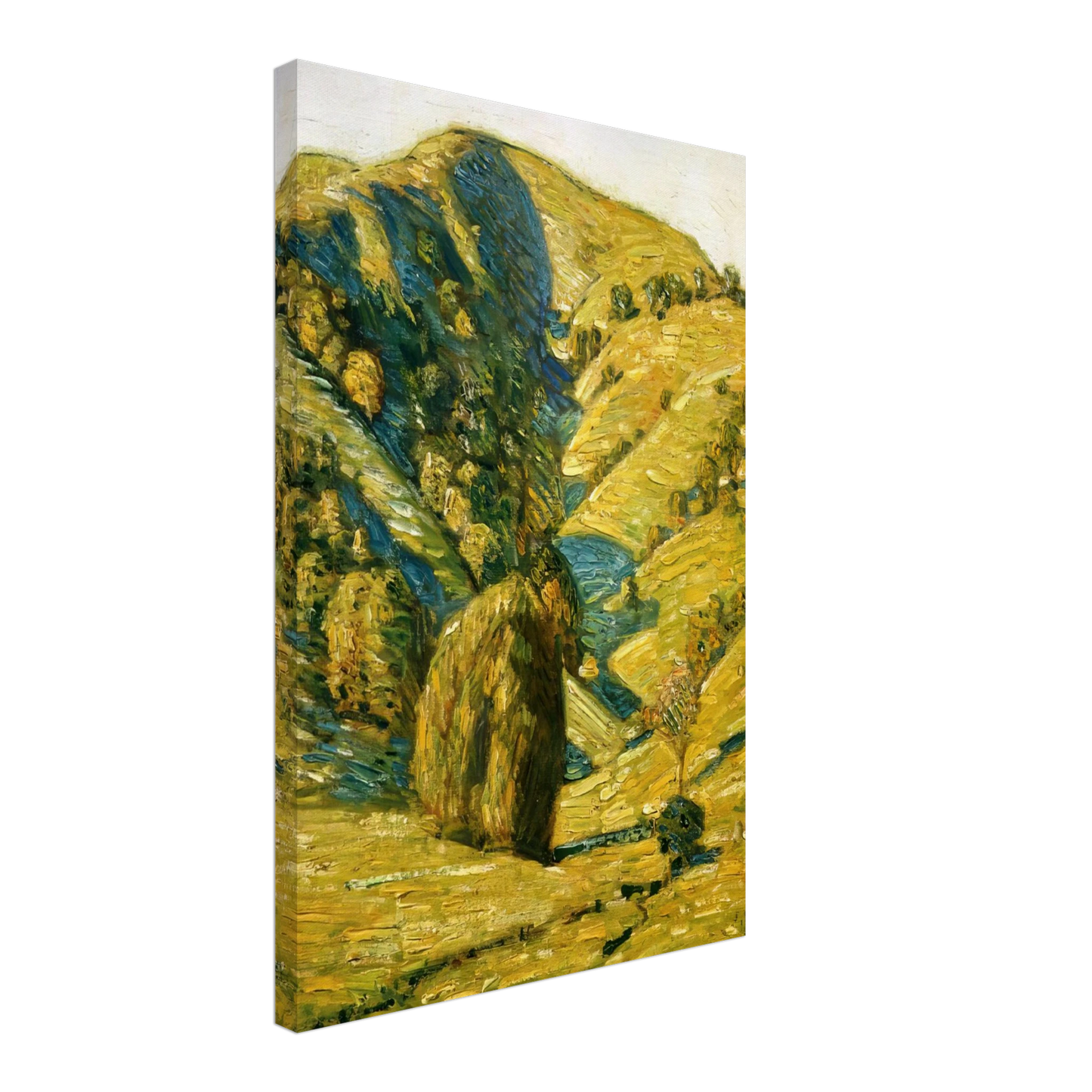 Childe Hassam - Hill of the Sun, San Anselmo, California Canvas - 70x100 cm / 28x40 inches-canvas