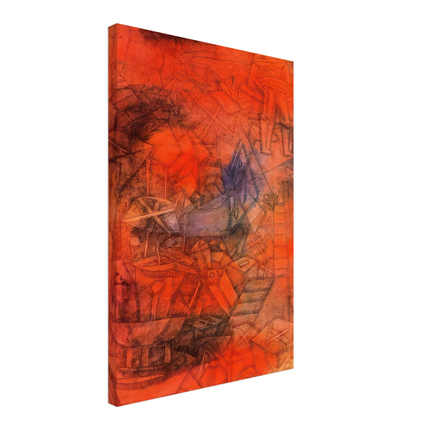 Paul Klee - GROYNES 1925 Canvas - 40x60 cm / 16x24 inches-canvas