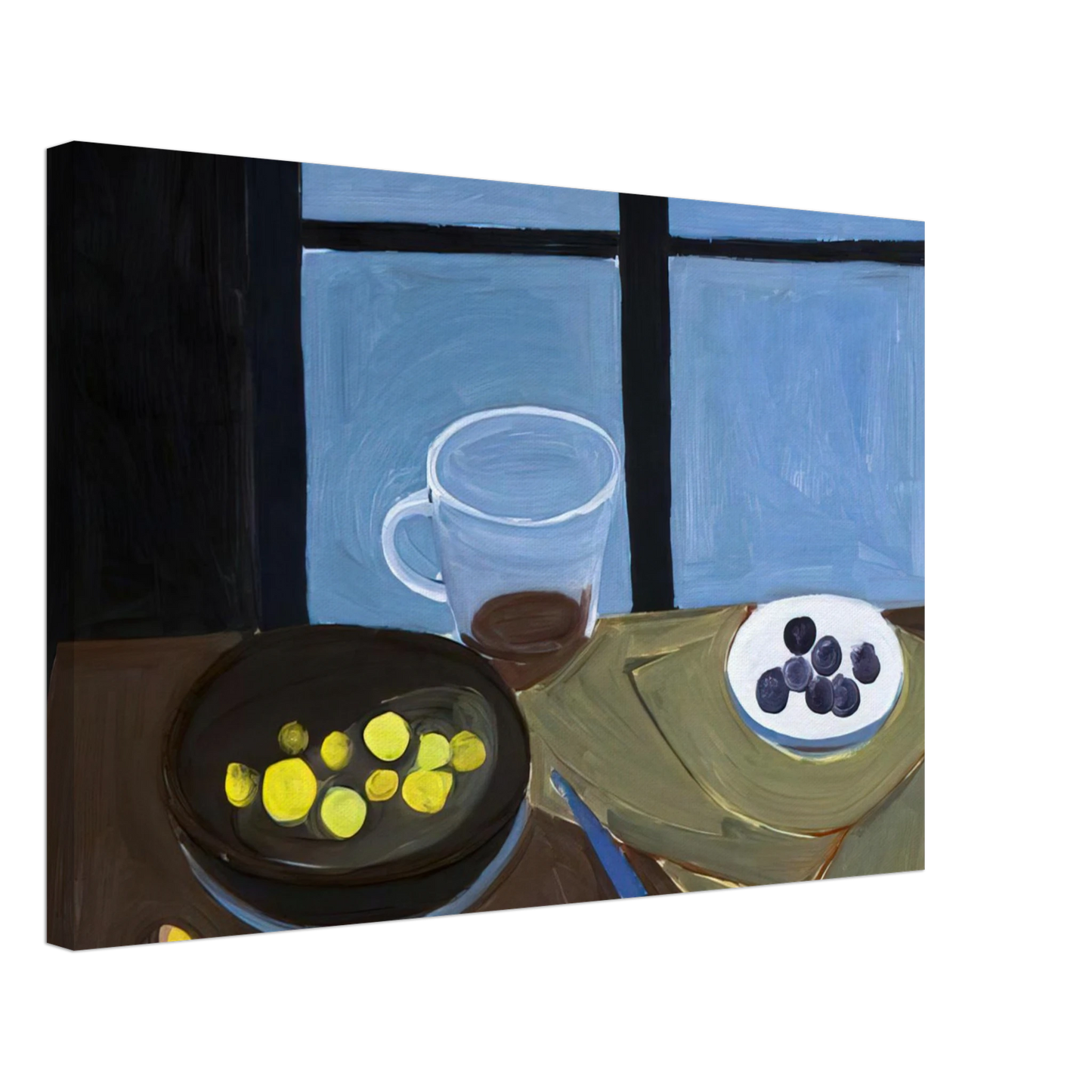 William Scott - Still Life - 1949 Canvas - 70x100 cm / 28x40 inches-canvas