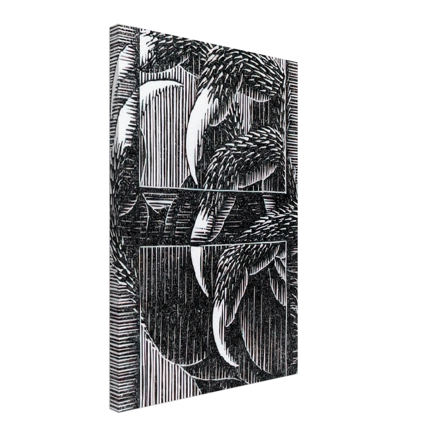 MC Escher - ESCHER (13) Canvas - 70x100 cm / 28x40 inches-canvas