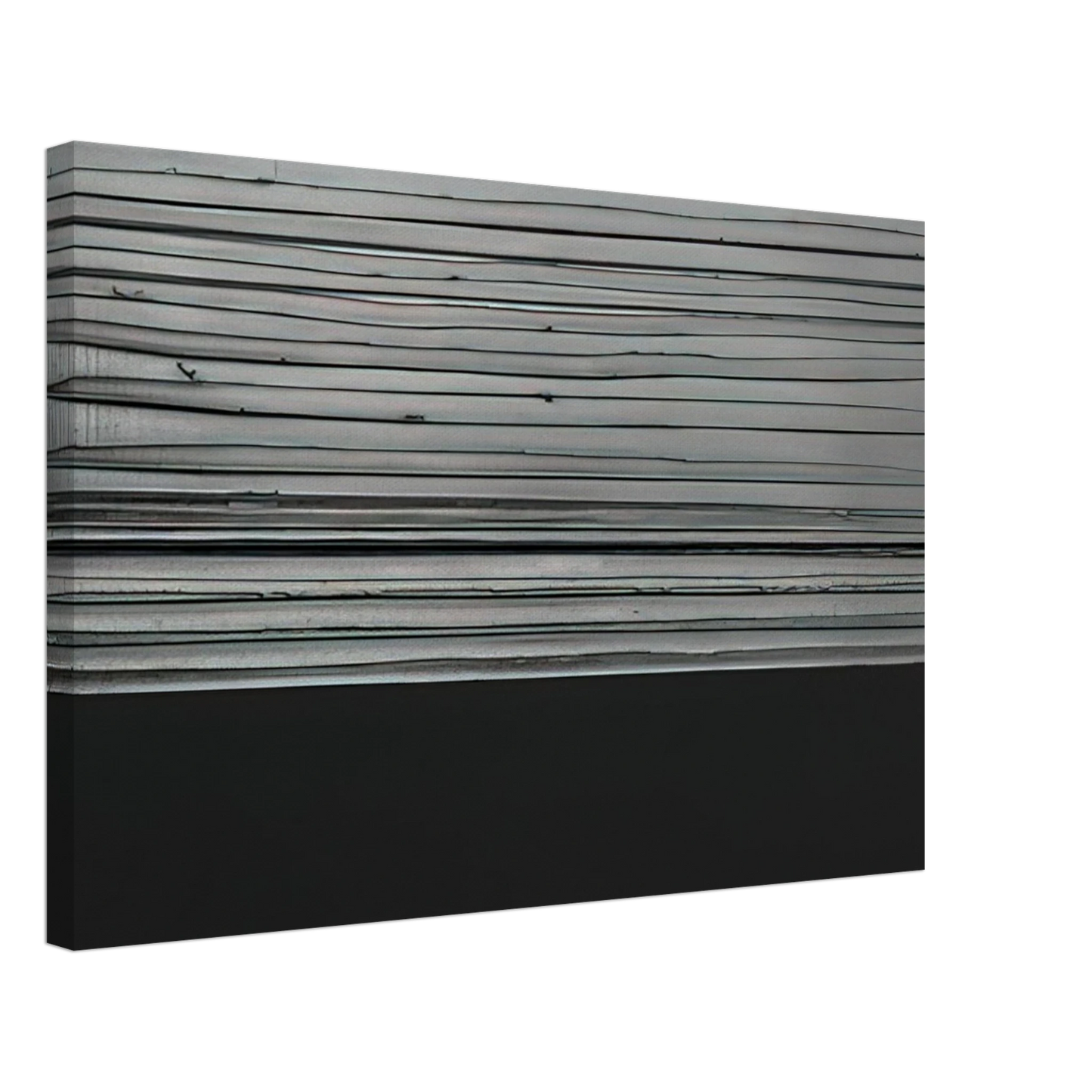 Pierre Soulages - Peinture 12 November 2008 diptyque - 2008 Canvas - 40x60 cm / 16x24 inches-canvas