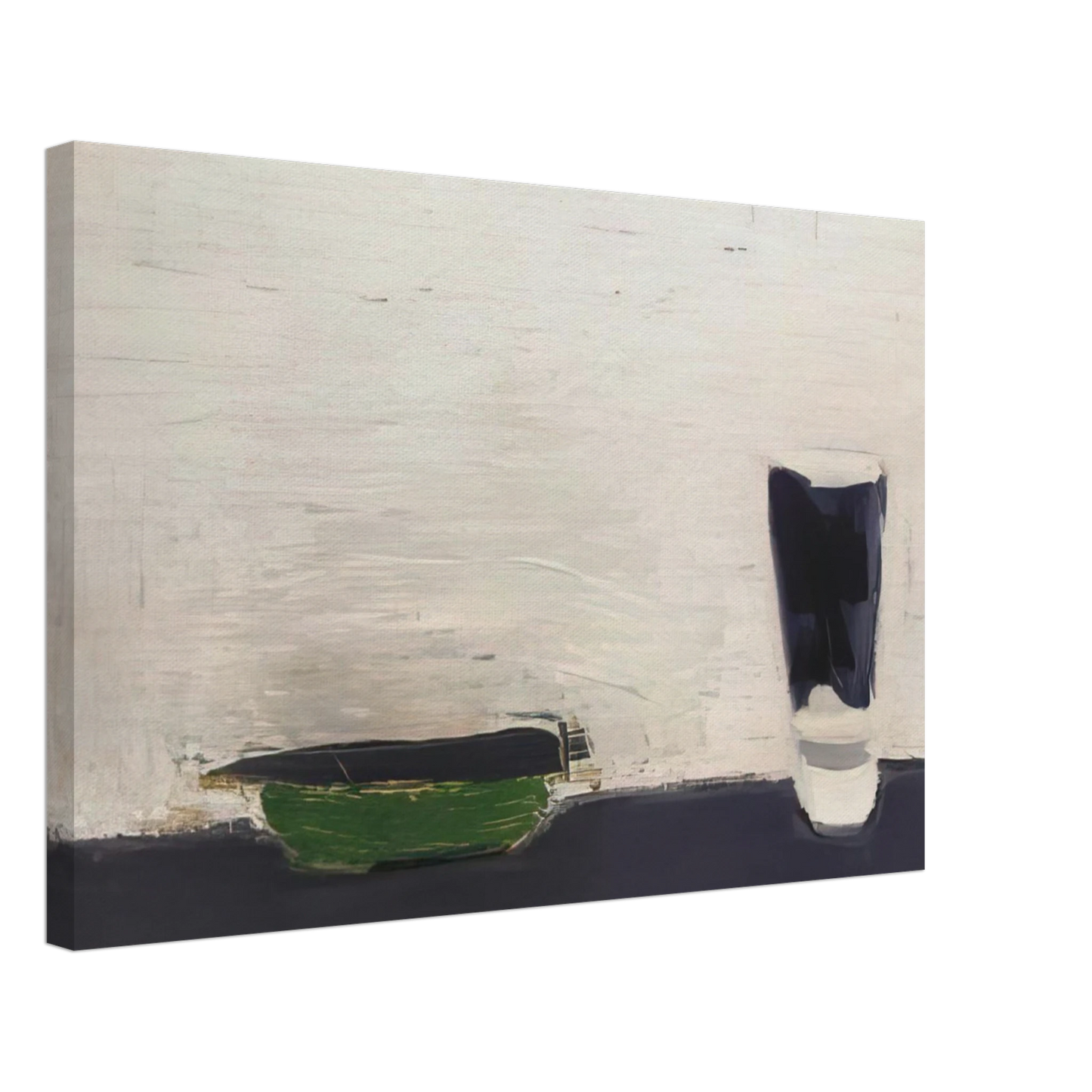 Nicolas de Stael - Nature morte au verre - 1954 Canvas - 70x100 cm / 28x40 inches-canvas