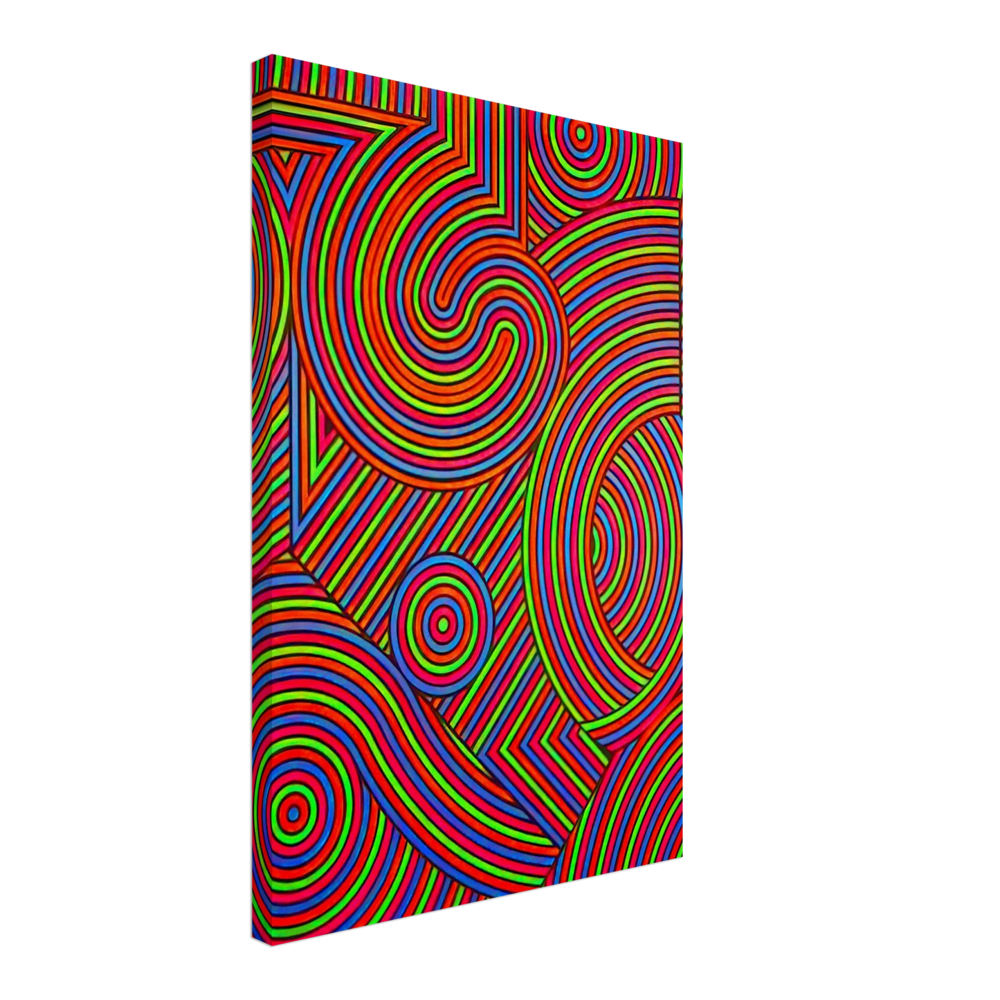 Victor Vasarely - Tekers-MC - 1981 Canvas - 70x100 cm / 28x40 inches-canvas