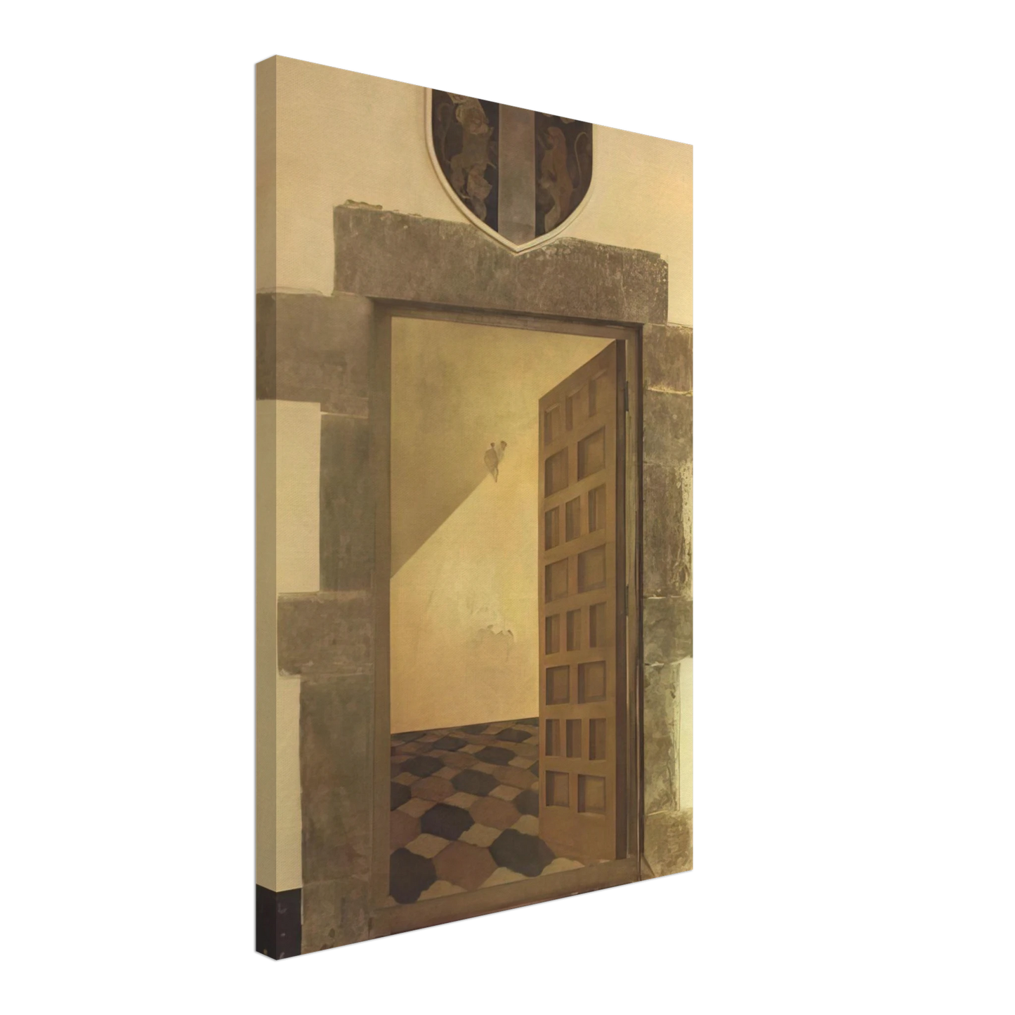 Salvador Dali - OVERTURE IN TROMPE L OEIL Canvas - 70x100 cm / 28x40 inches-canvas