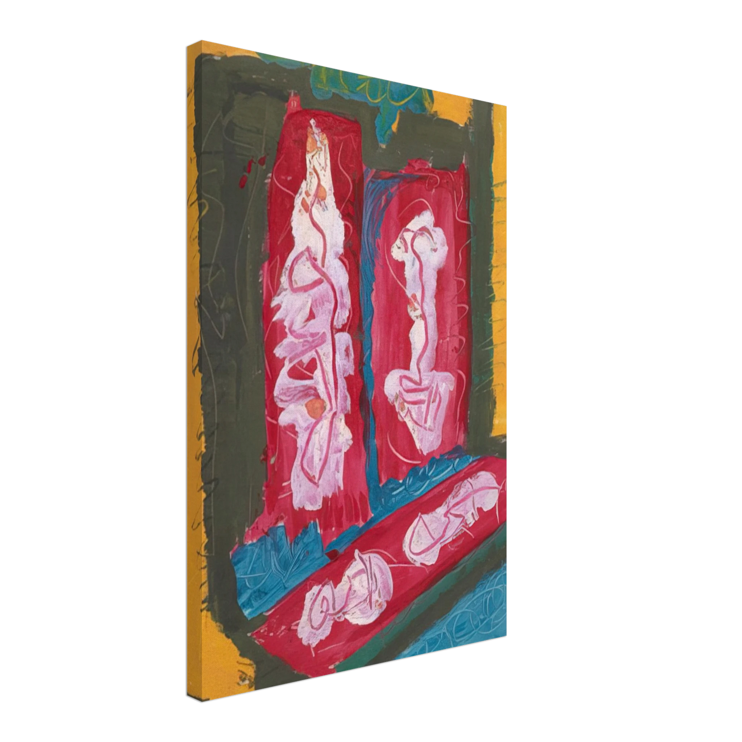 Betty Parsons - Untitled - 1953 Canvas - 40x60 cm / 16x24 inches-canvas