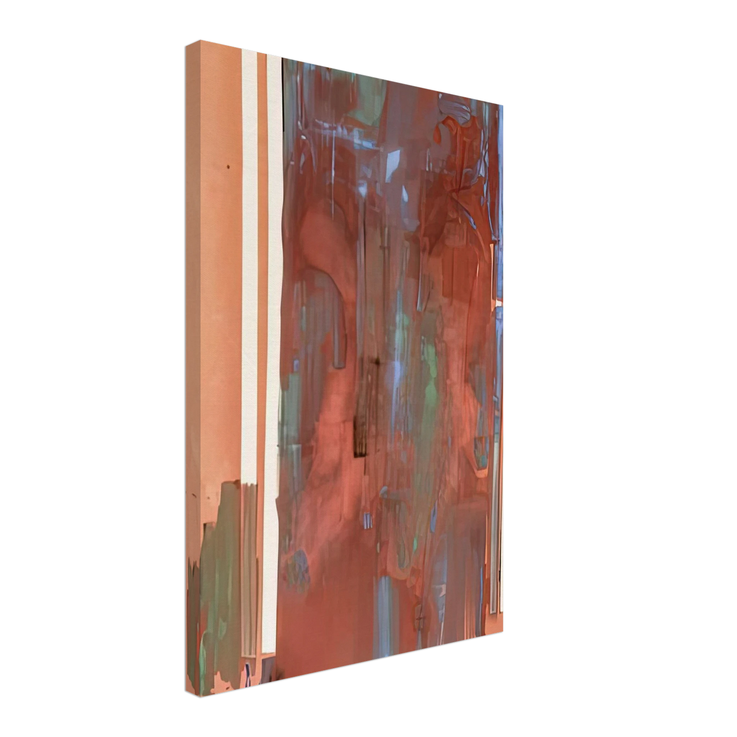 Helen Frankenthaler - Plexus, 1976- Canvas - 40x60 cm / 16x24 inches-canvas