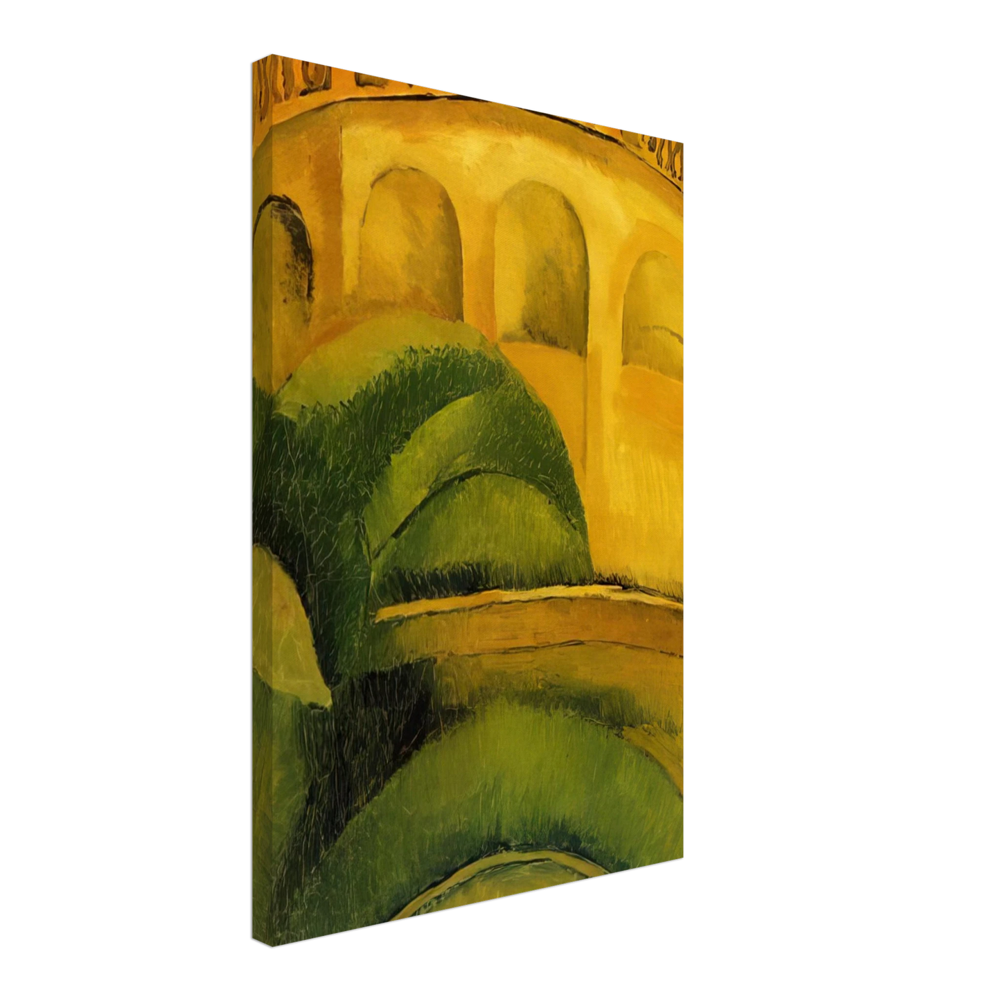 Raoul Dufy - ARCADES AT L ESTAQUE 1908 Canvas - 40x60 cm / 16x24 inches-canvas