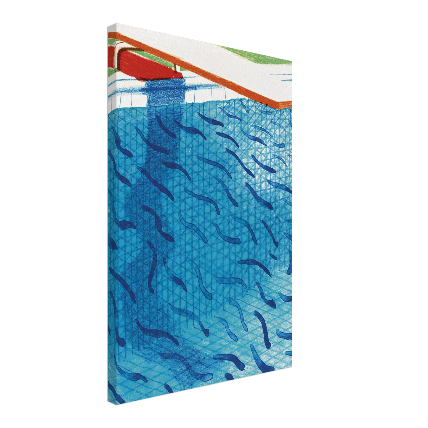 David Hockney - David Hockney Canvas - 70x100 cm / 28x40 inches-canvas