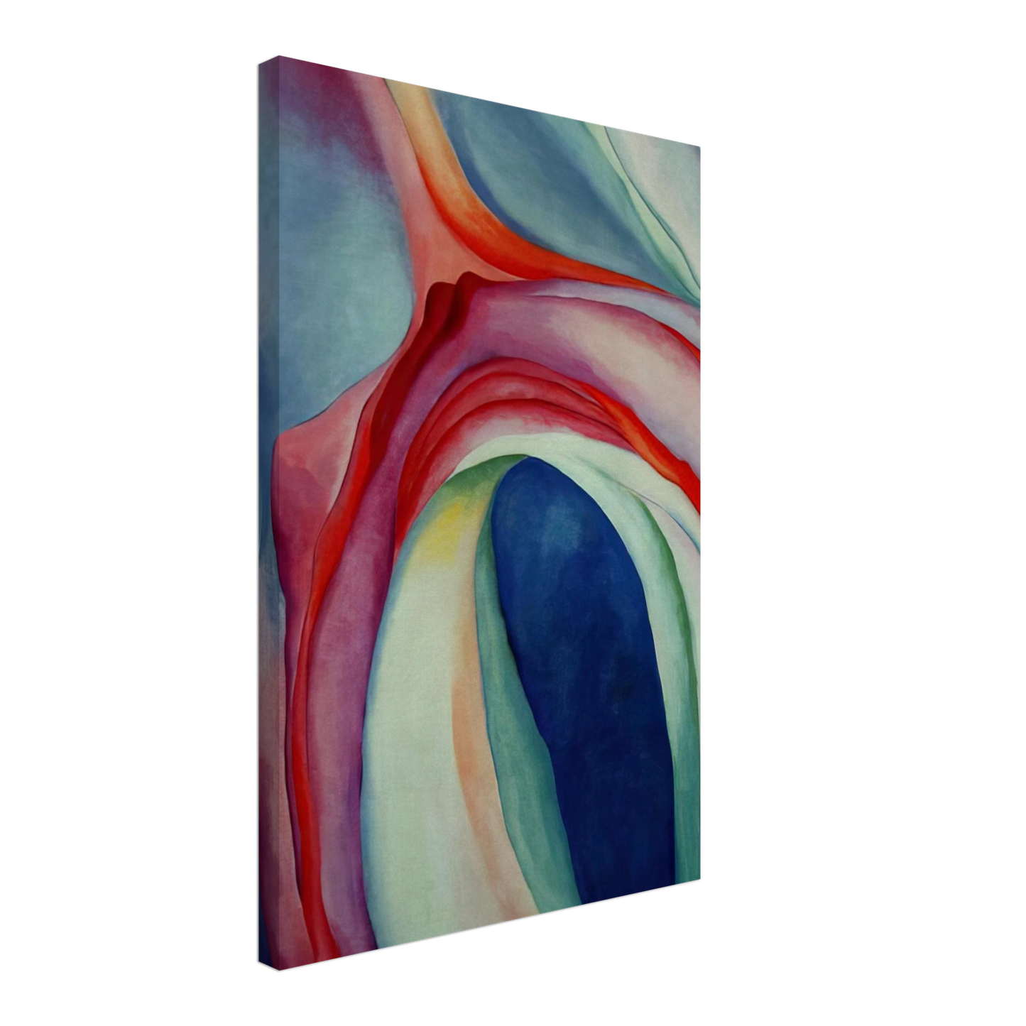 Georgia O'Keeffe - Music Pink and Blue II Canvas - 70x100 cm / 28x40 inches-canvas