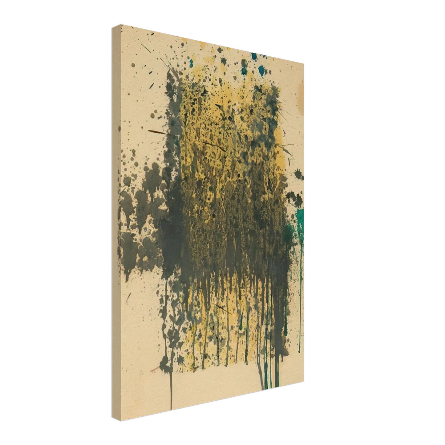 Taro Yamamoto - UNTITLED ABSTRACT Canvas - 40x60 cm / 16x24 inches-canvas
