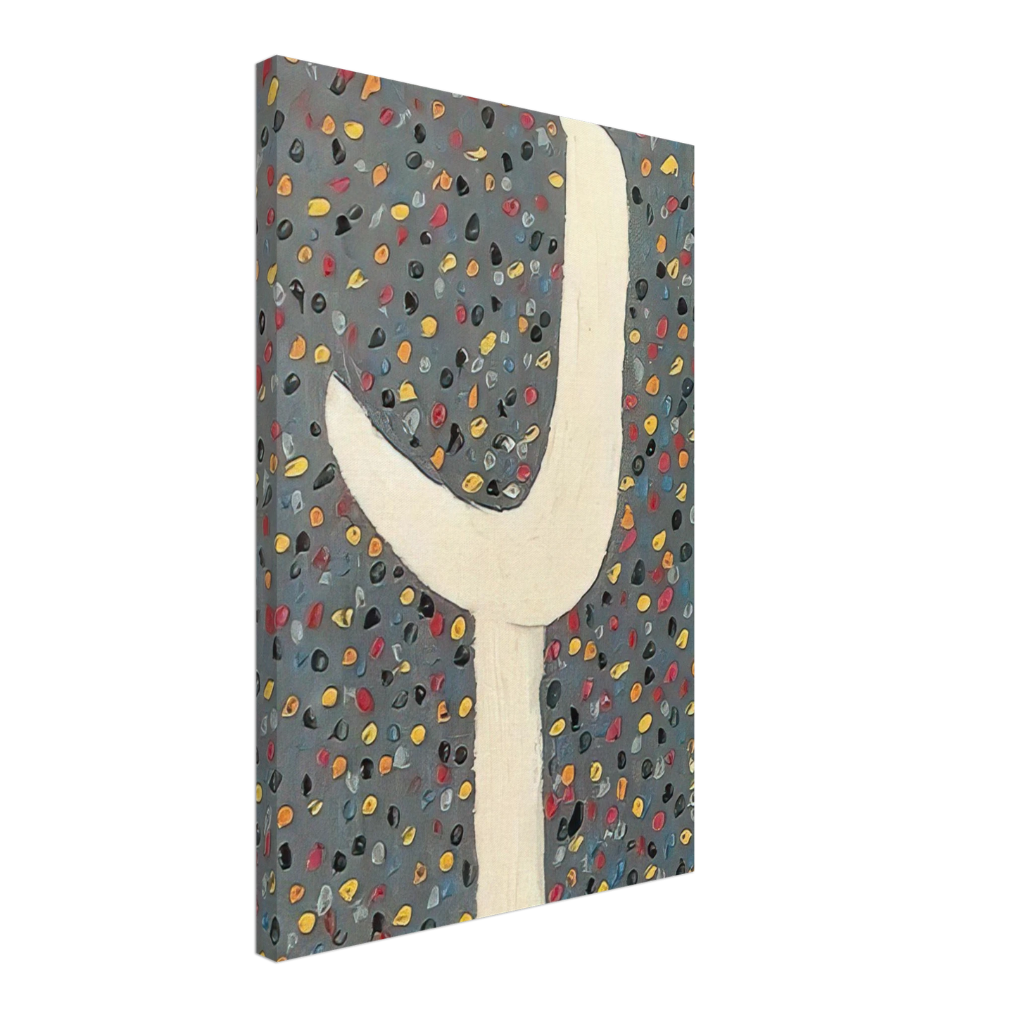 Forrest Bess - Tab Tied to the Moon Film - 1957 Canvas - 70x100 cm / 28x40 inches-canvas