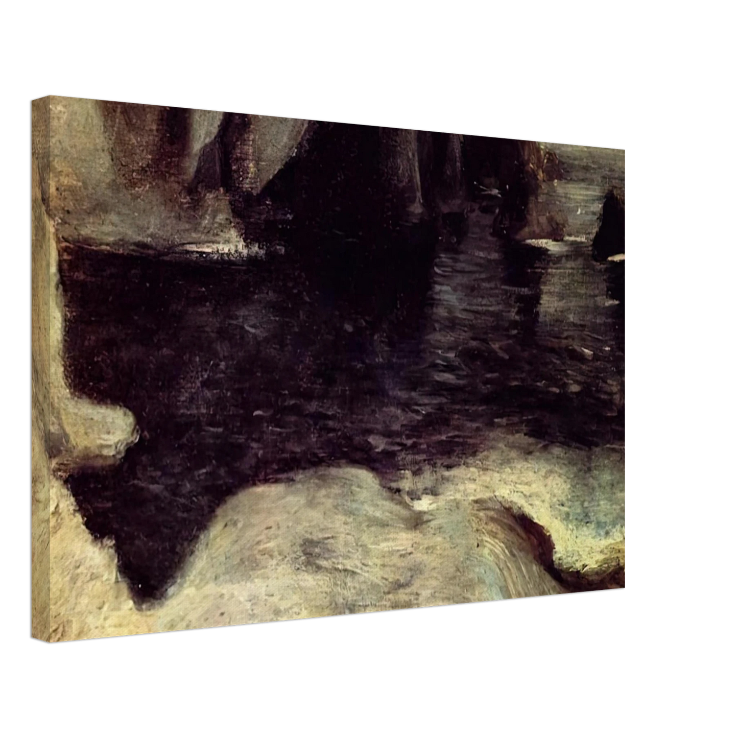 Henri Matisse - SEASCAPE AT GOULPHAR 1896 Canvas - 40x60 cm / 16x24 inches-canvas