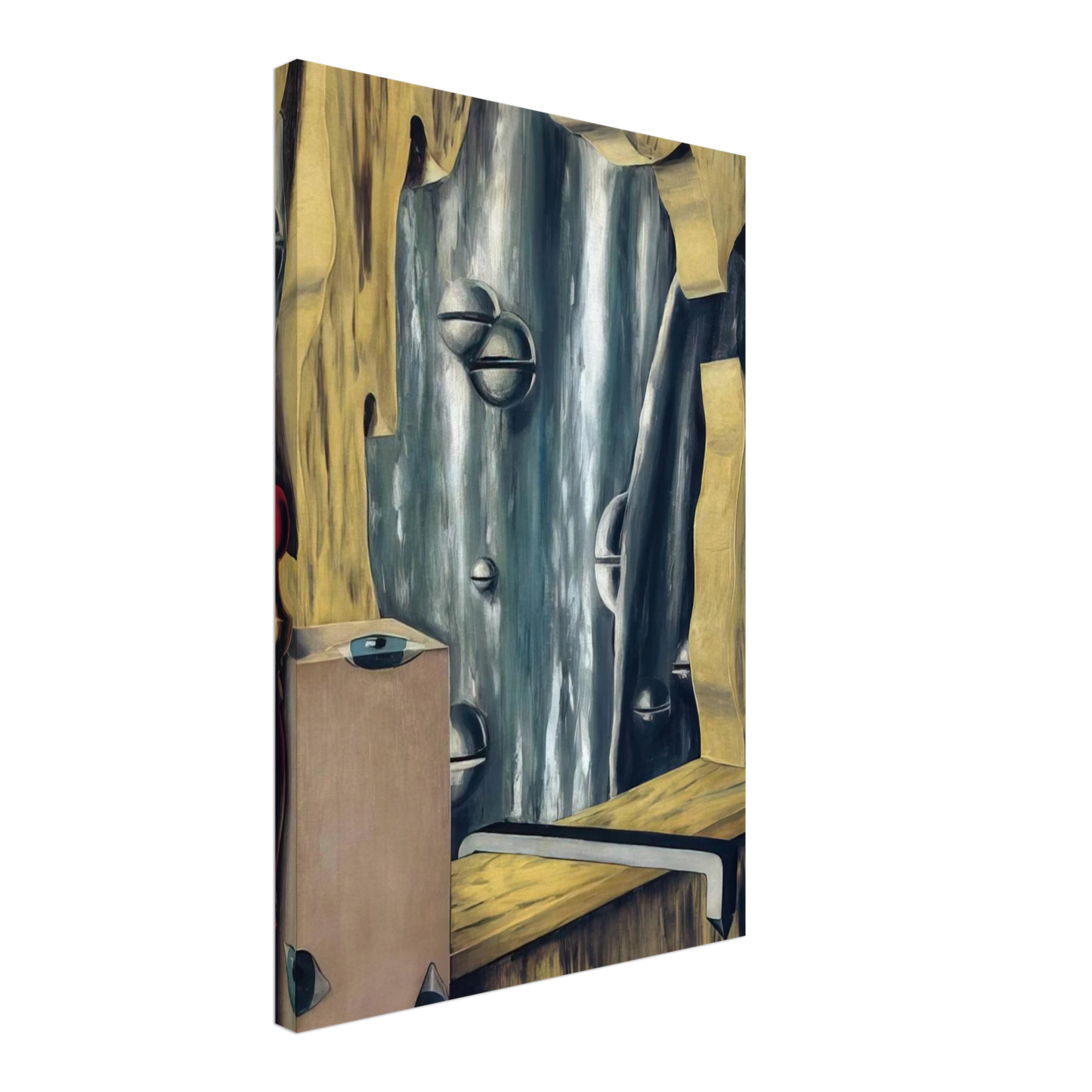 Rene Magritte - THE SILVER GAP 1926 Canvas - 40x60 cm / 16x24 inches-canvas