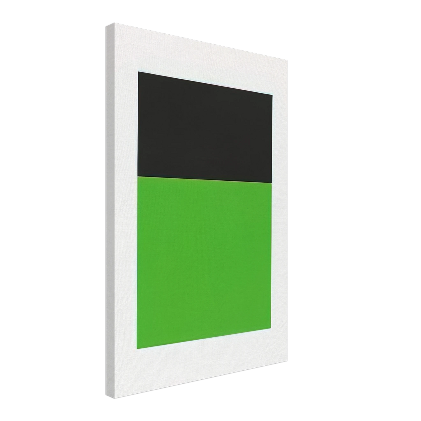 Ellsworth Kelly - Black-Green from the Series of Ten Lithographs Canvas - 70x100 cm / 28x40 inches-canvas