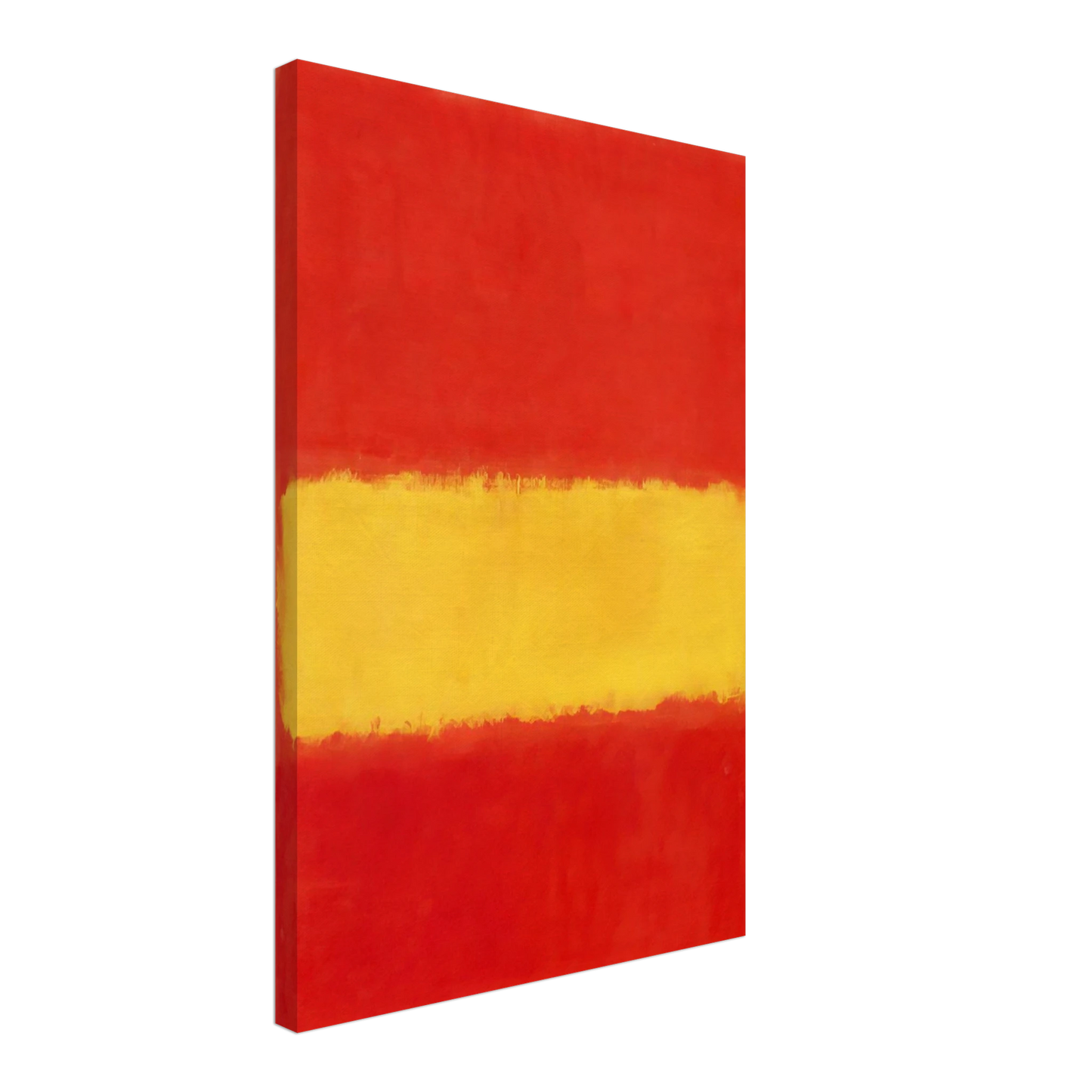 Mark Rothko - Yellow band - 1956 Canvas - 70x100 cm / 28x40 inches-canvas