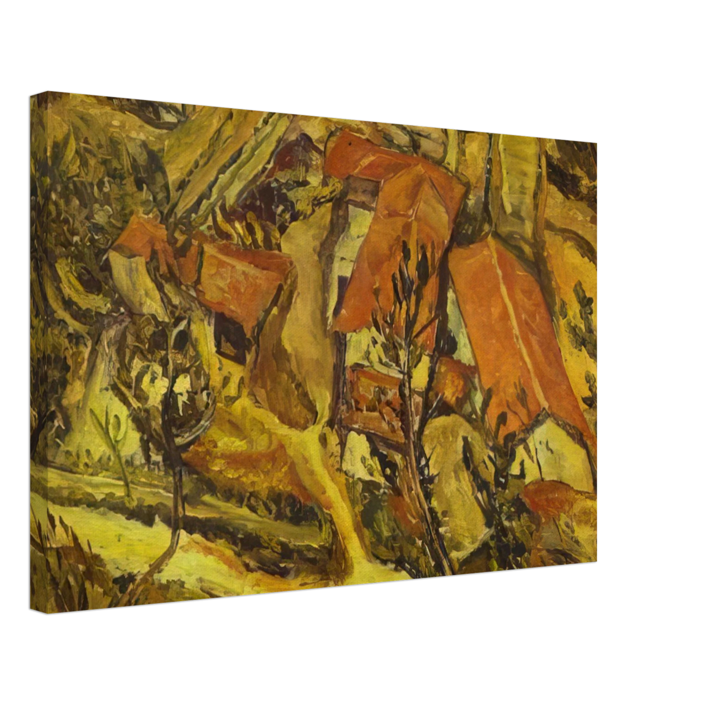 Chaim Soutine - LANDSCAPE Canvas - 70x100 cm / 28x40 inches-canvas