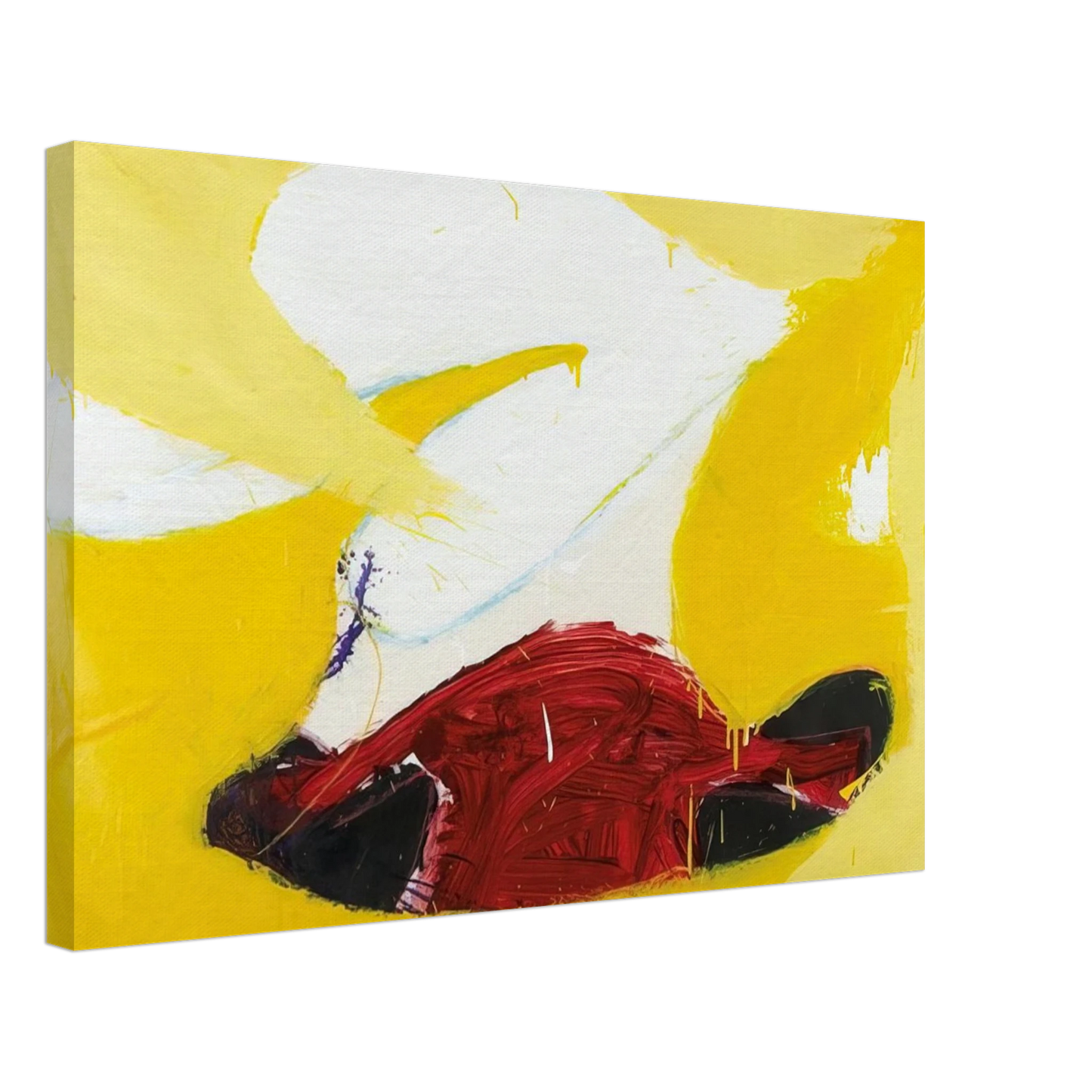 Norman Bluhm - Untitled - 1972 Canvas - 40x60 cm / 16x24 inches-canvas