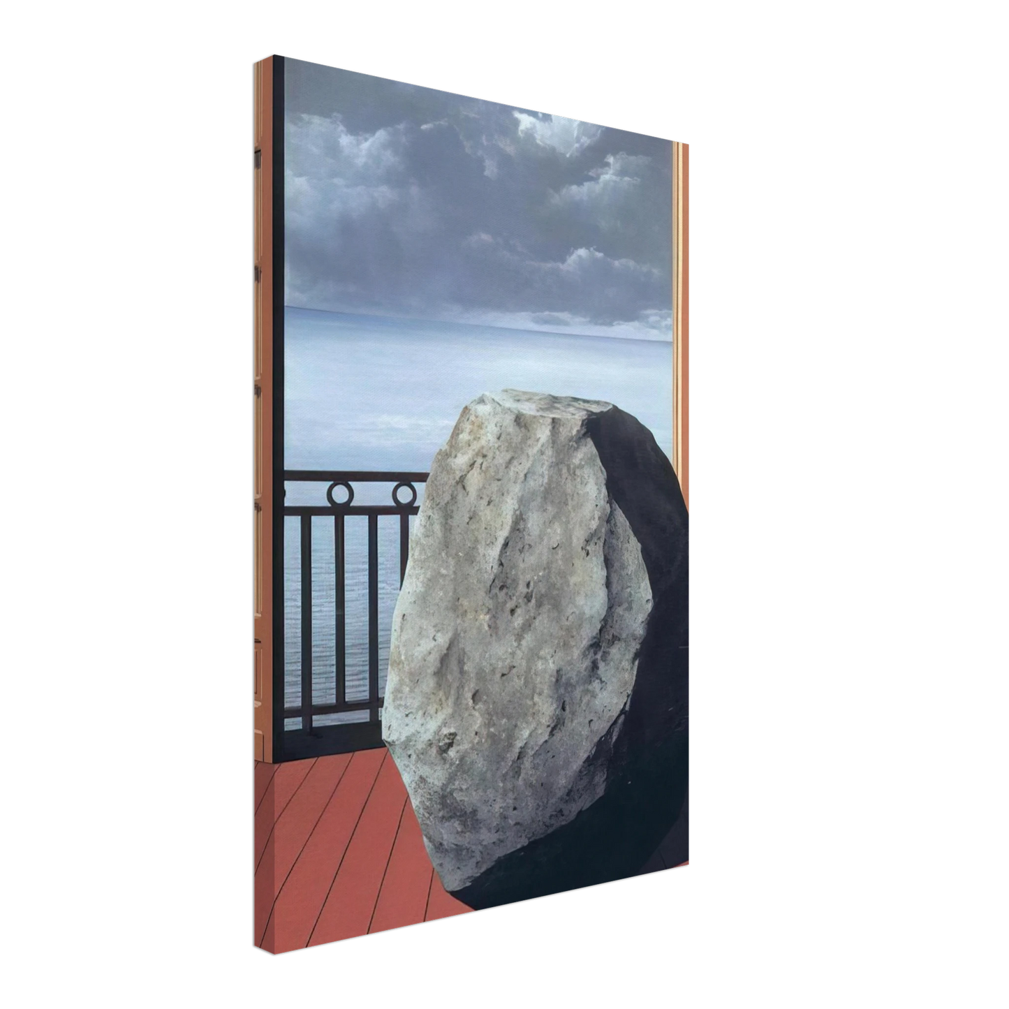 Rene Magritte - INVISIBLE WORLD 1954 Canvas - 40x60 cm / 16x24 inches-canvas