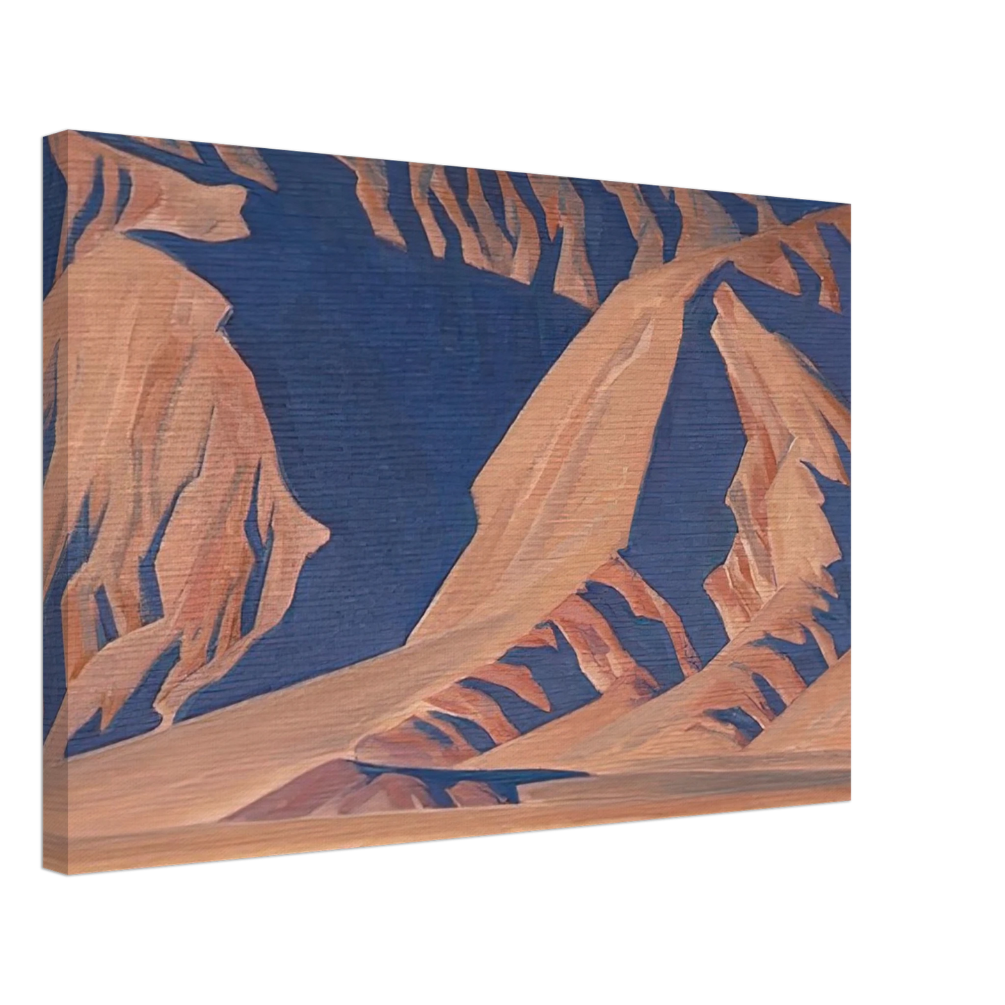 Maynard Dixon - INYO MOUNTAINS 1944 Canvas - 40x60 cm / 16x24 inches-canvas