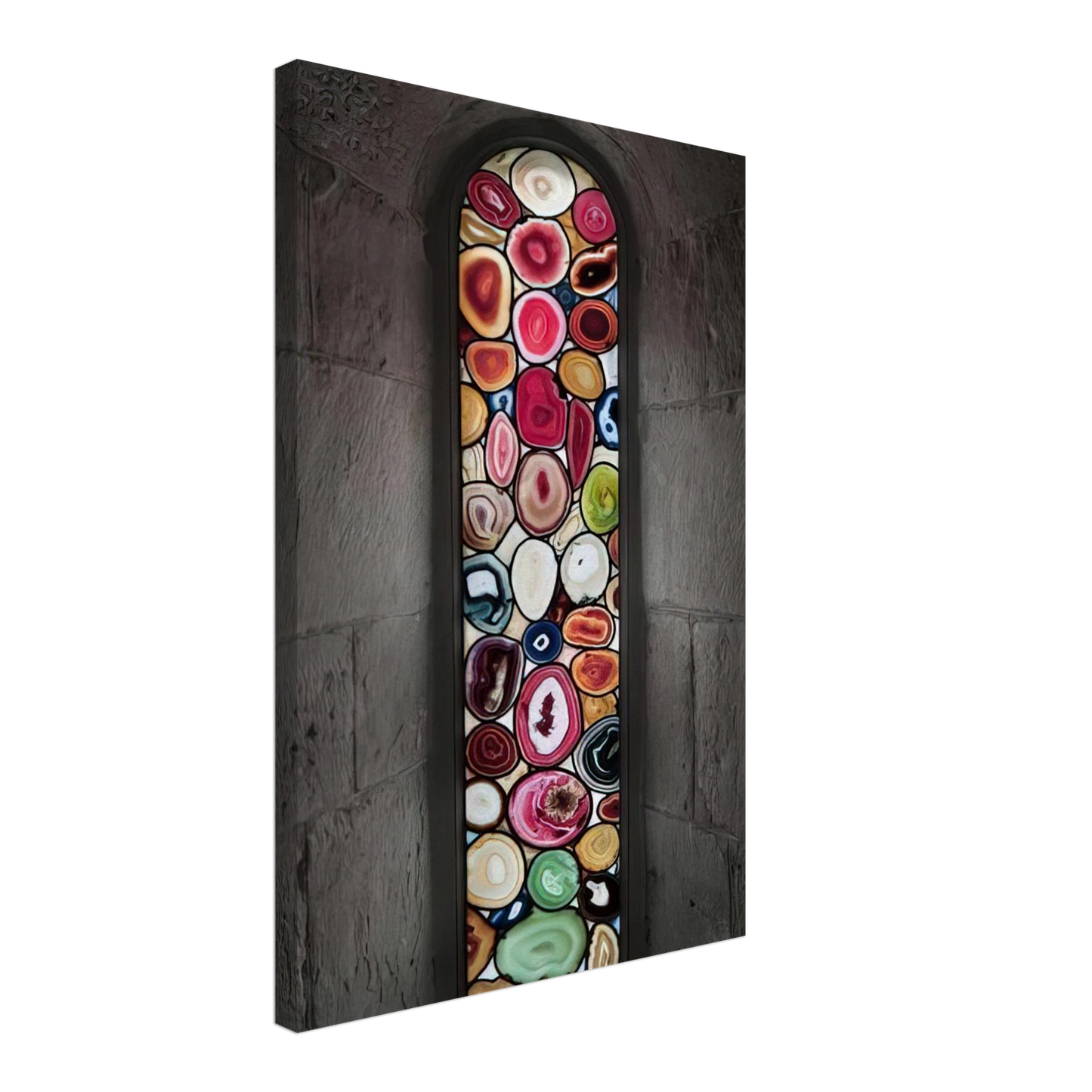 Sigmar Polke - AHATFENSTER 2009 2 Canvas - 40x60 cm / 16x24 inches-canvas