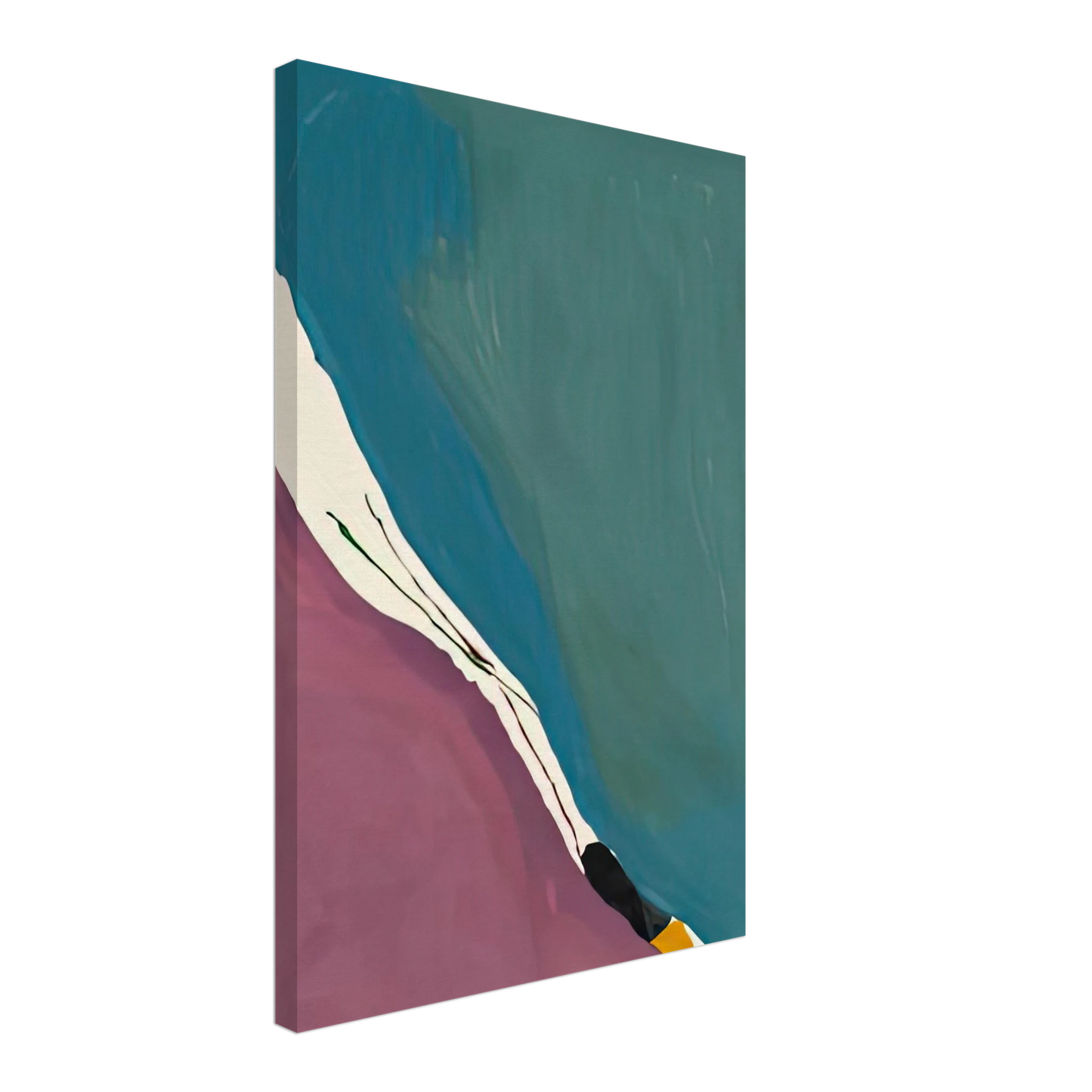 Helen Frankenthaler - Red Travels, 1971- Canvas - 40x60 cm / 16x24 inches-canvas